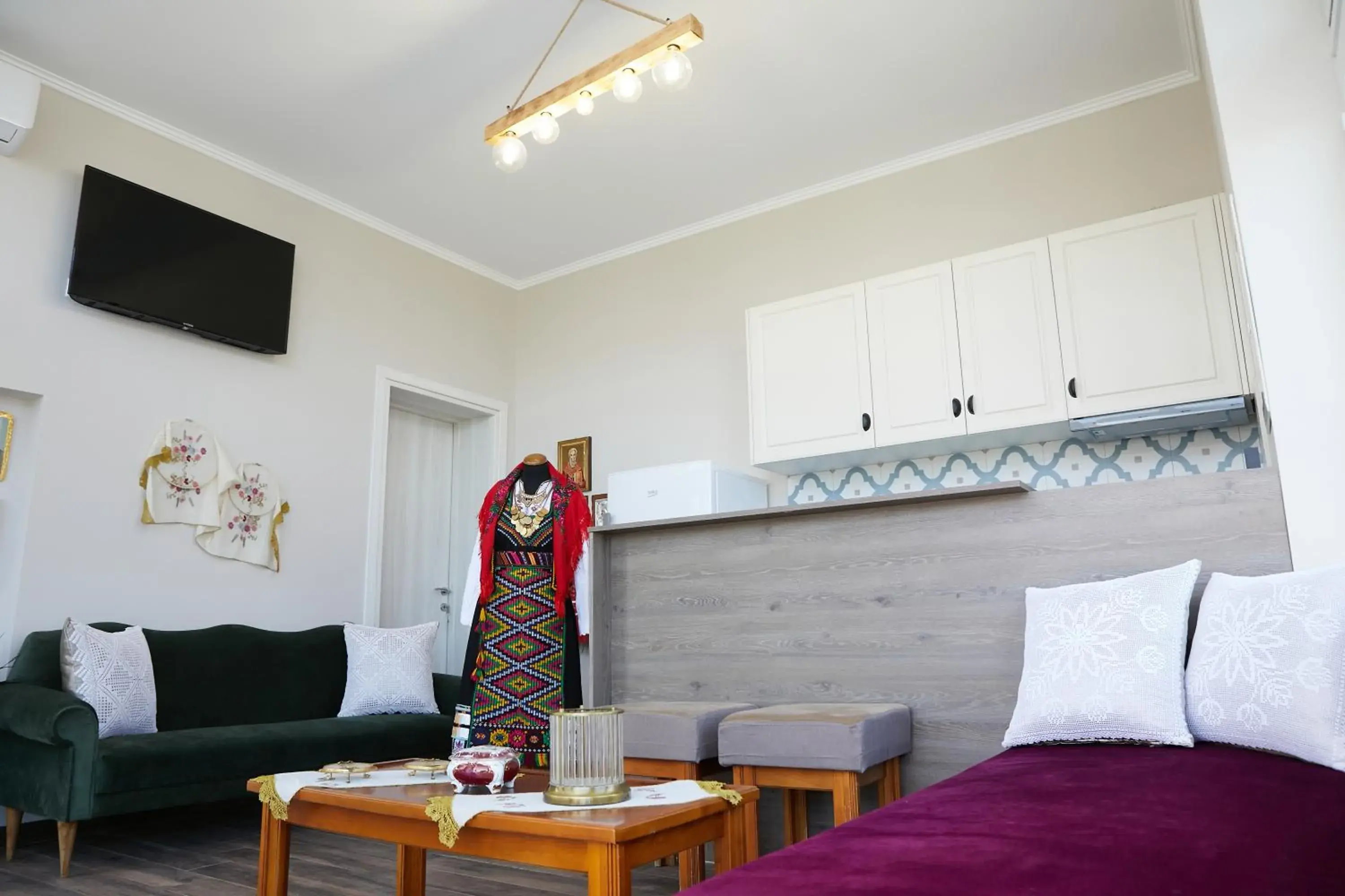 Living room in Romilia Guesthouse Living room in Romilia Guesthouse