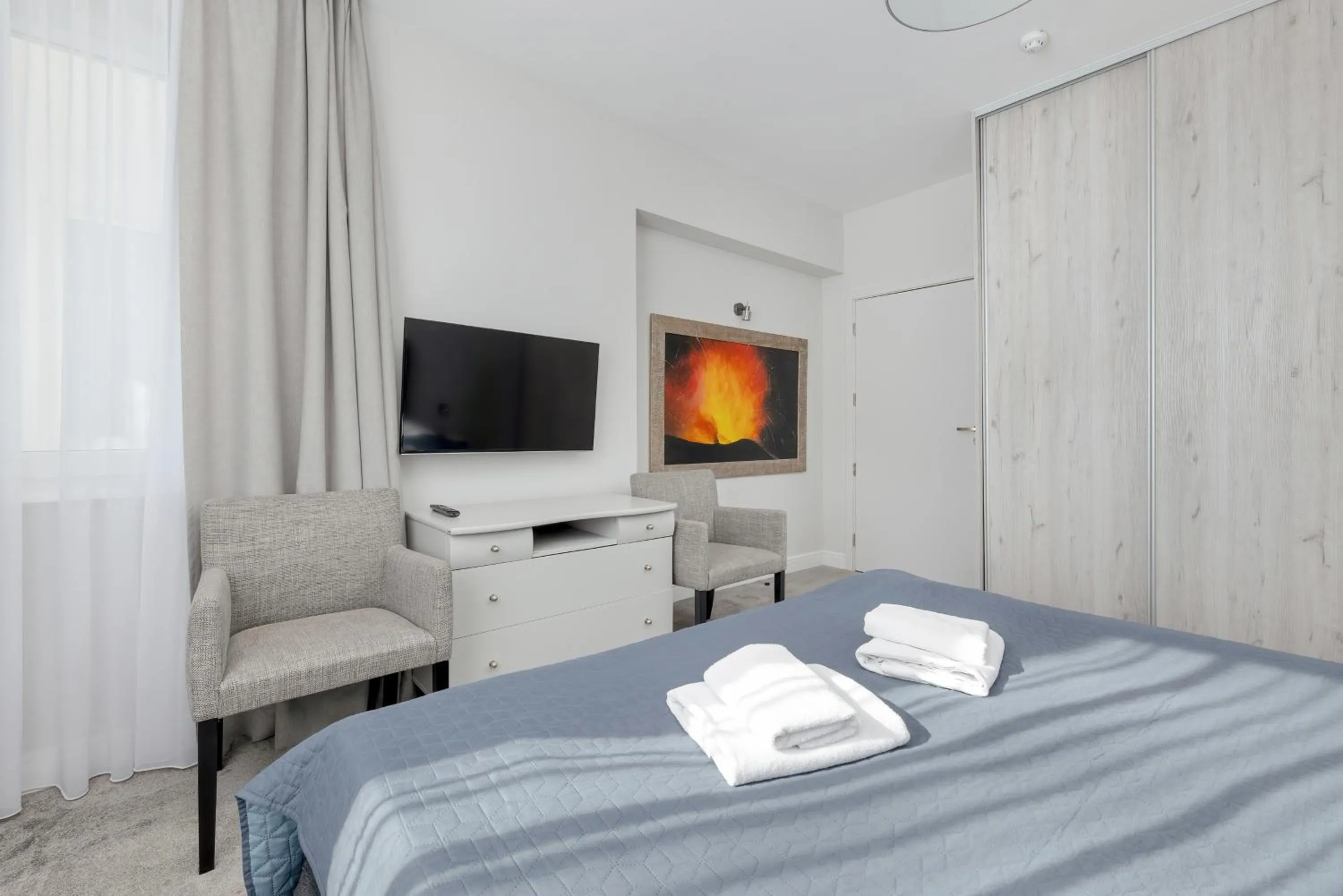 Photo of the whole room, Bed in Aparthotel Etna