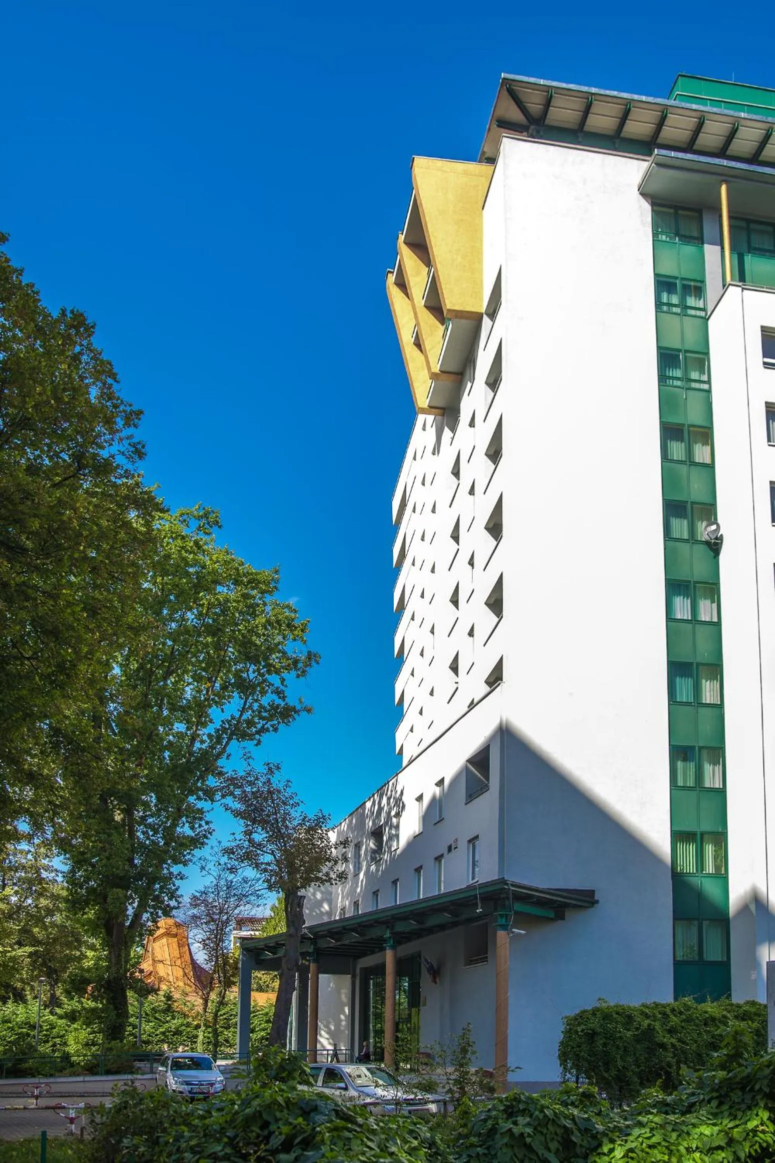 Facade/entrance in Aparthotel Etna