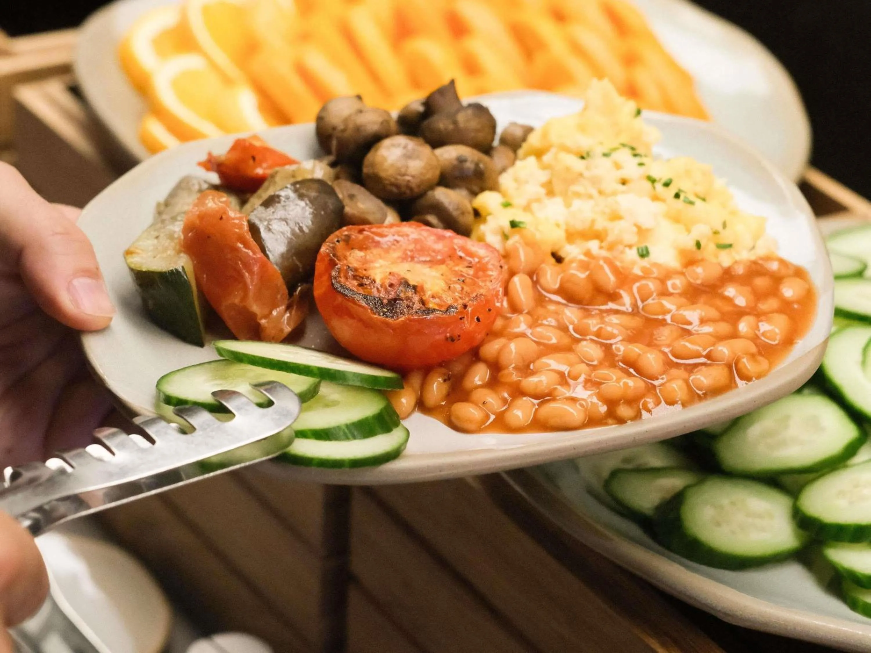 Breakfast in TRIBE London Canary Wharf