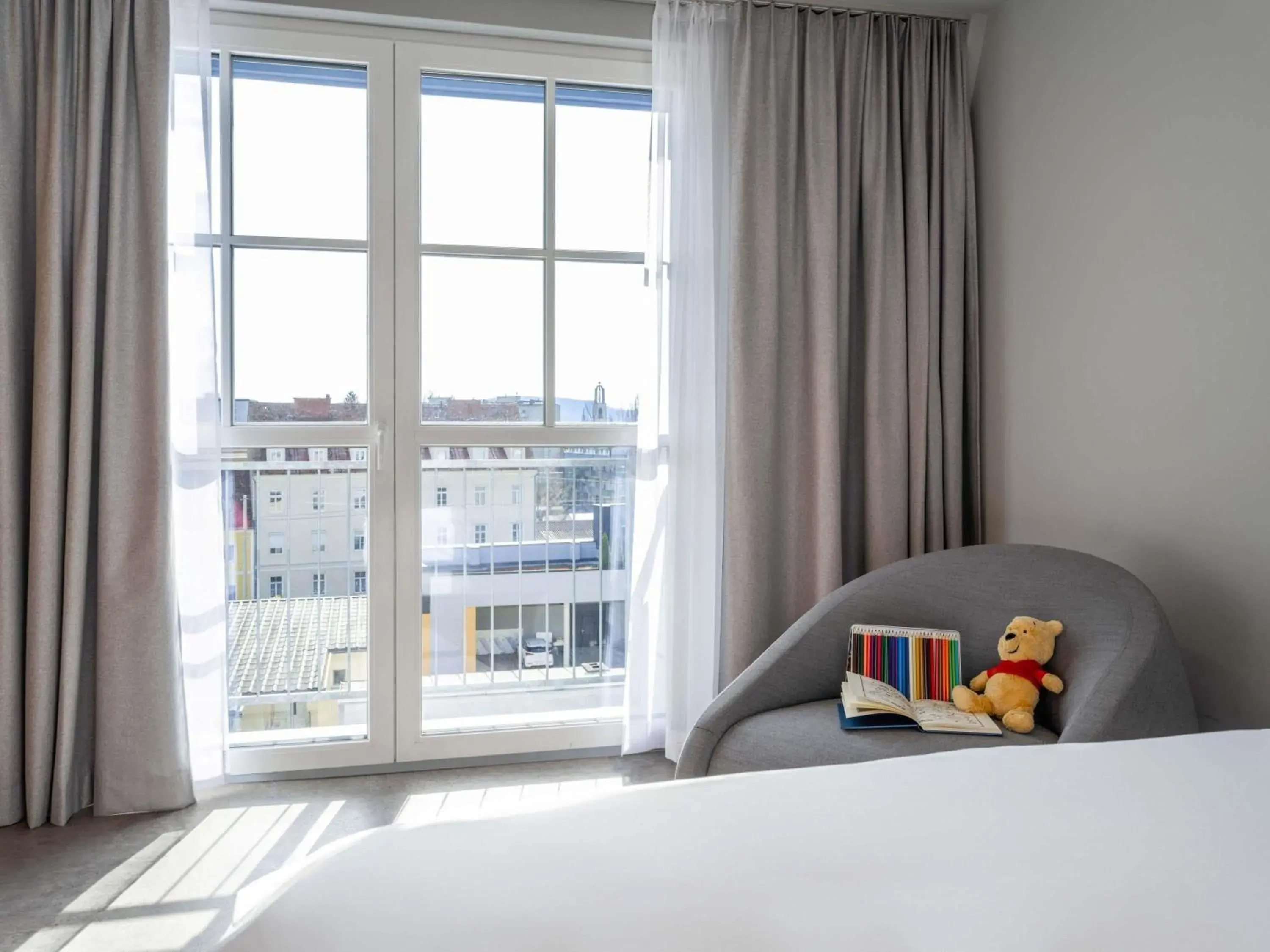 Bedroom, Bed in ibis Styles Graz Messe Bedroom, Bed in ibis Styles Graz Messe