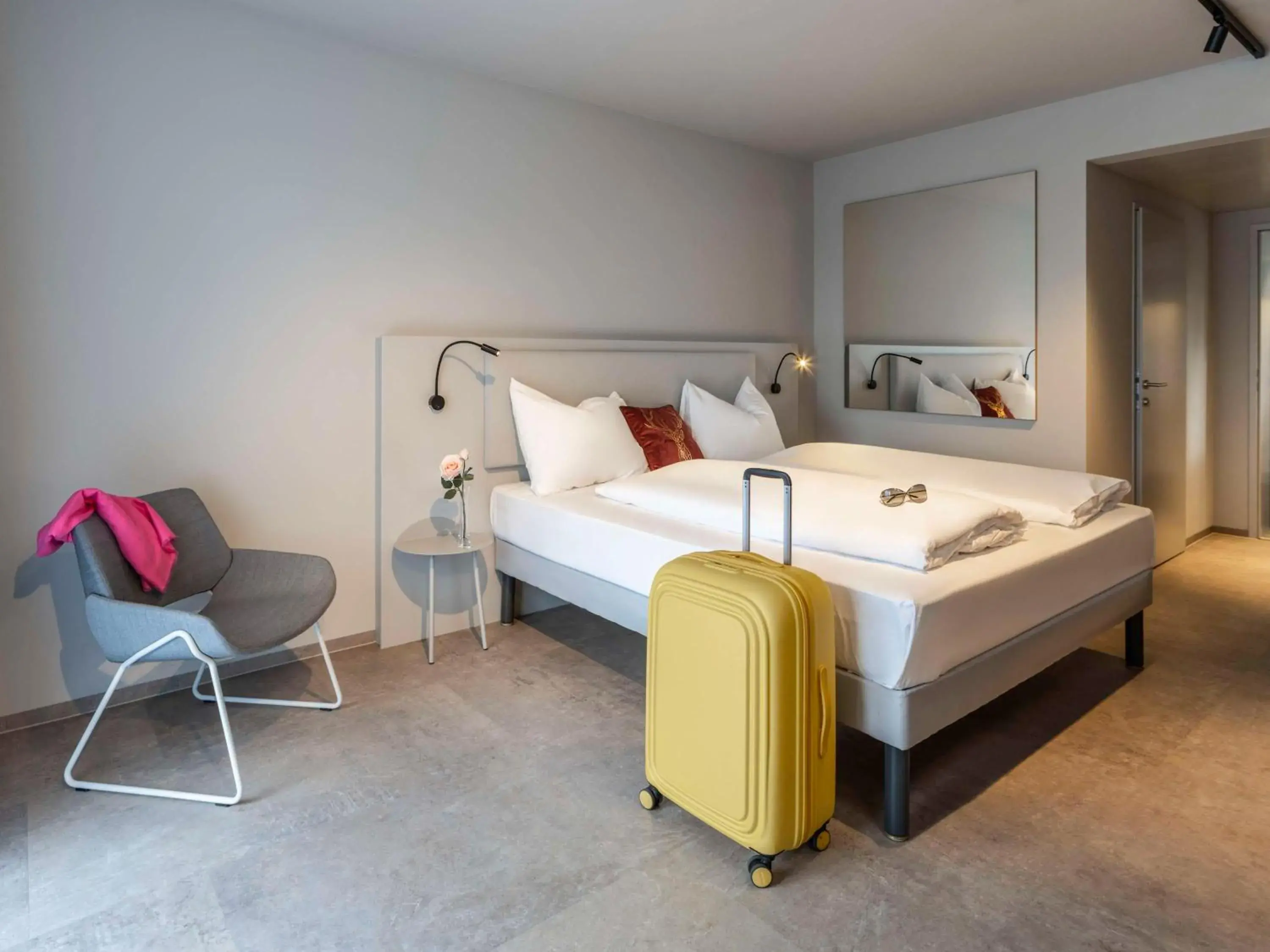 Bedroom, Bed in ibis Styles Graz Messe Bedroom, Bed in ibis Styles Graz Messe