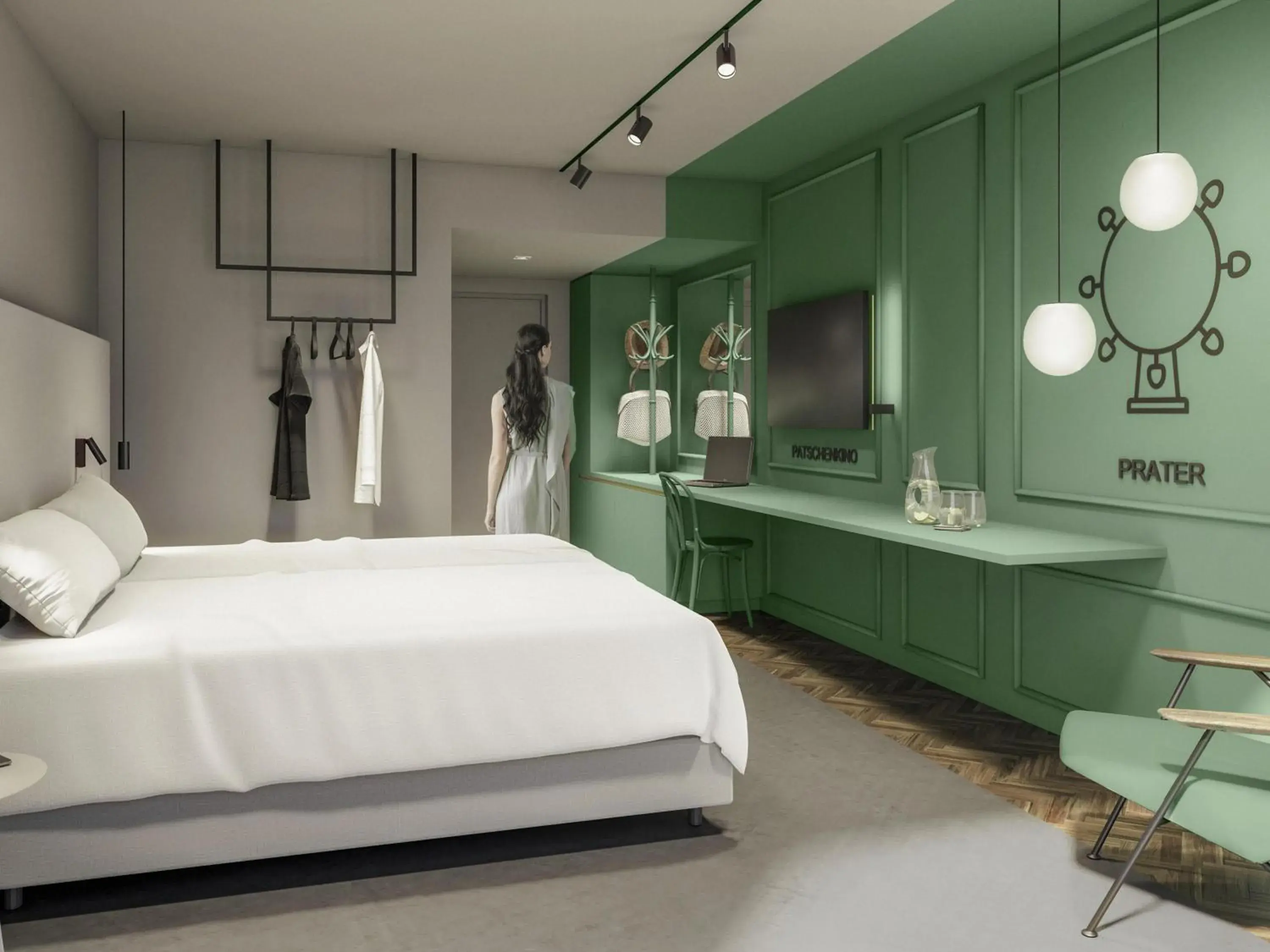 Bedroom, Bed in ibis Styles Graz Messe Bedroom, Bed in ibis Styles Graz Messe