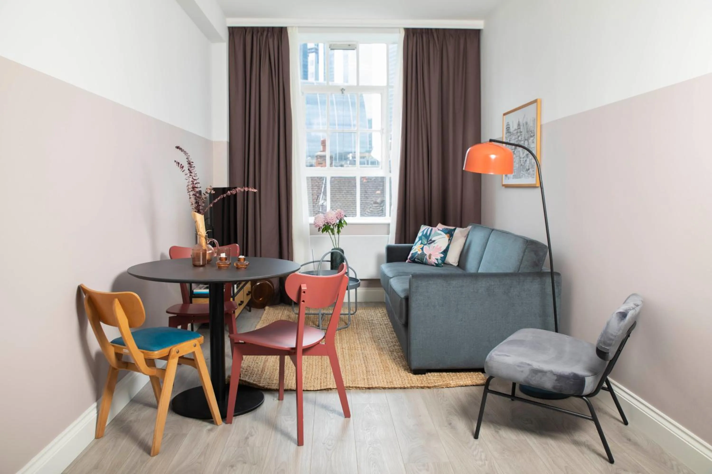 Living room in Bob W London Spitalfields