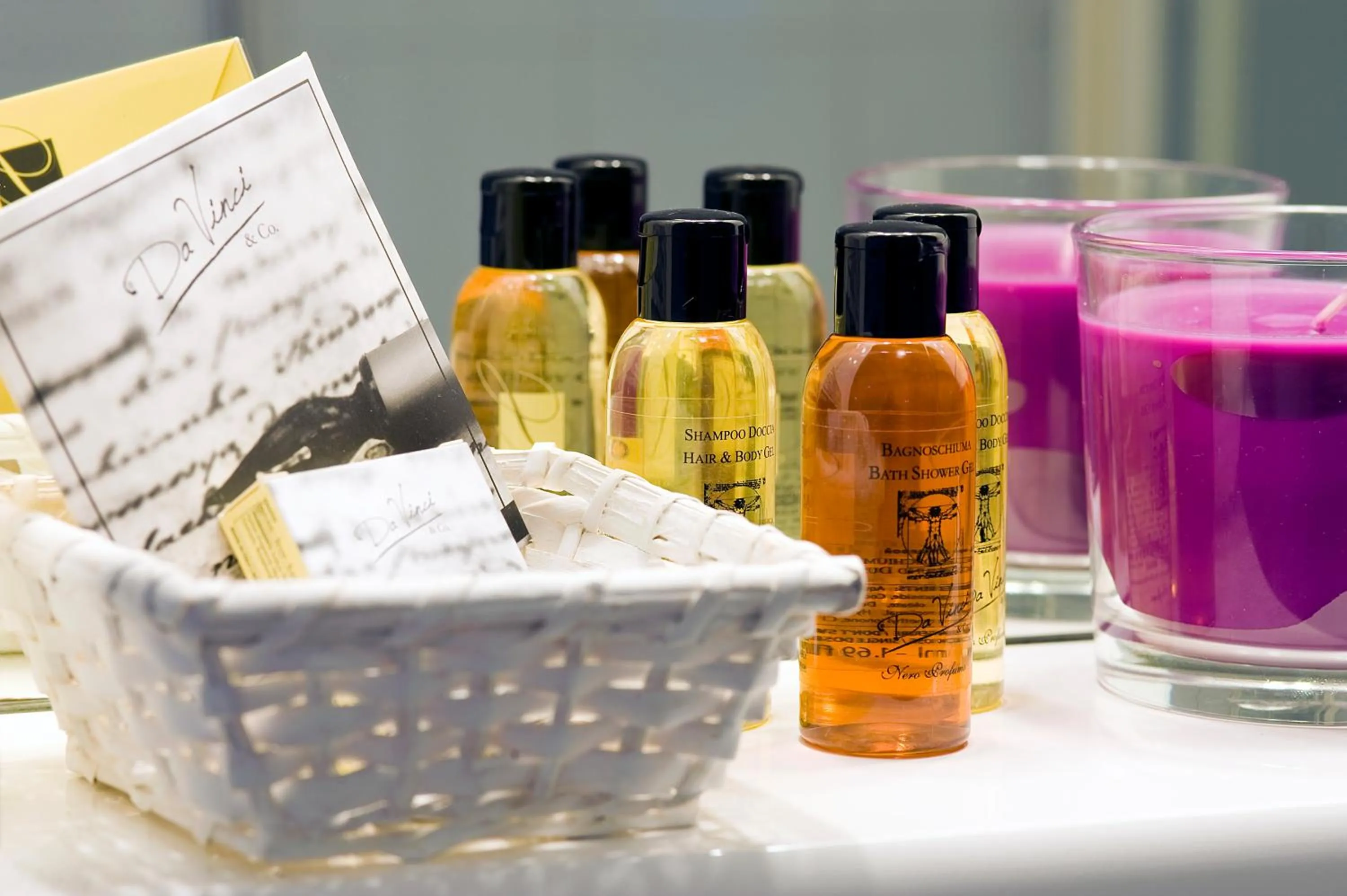 Decorative detail in Hotel Villa San Lorenzo Maria