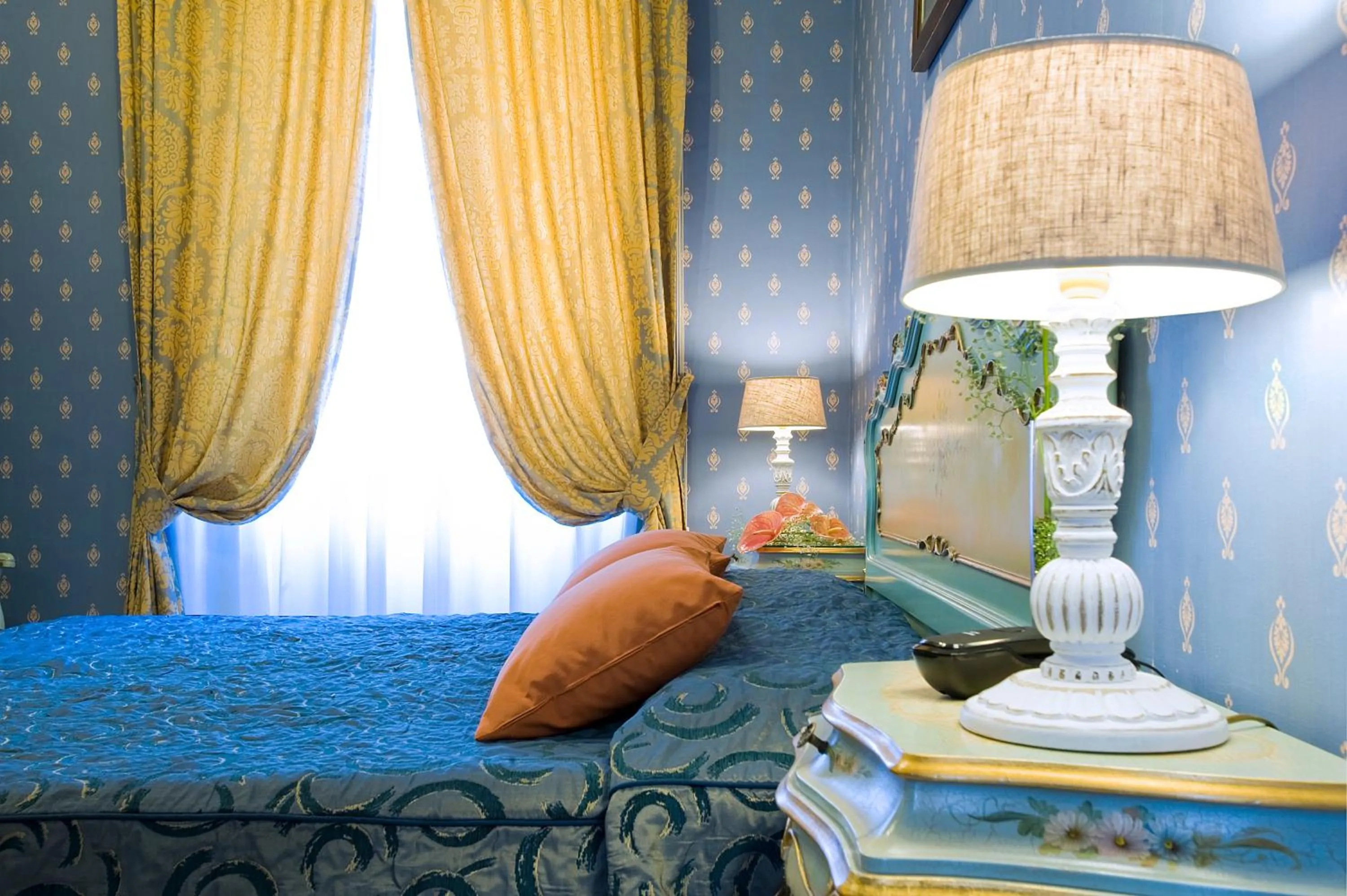 Bedroom, Bed in Hotel Villa San Lorenzo Maria