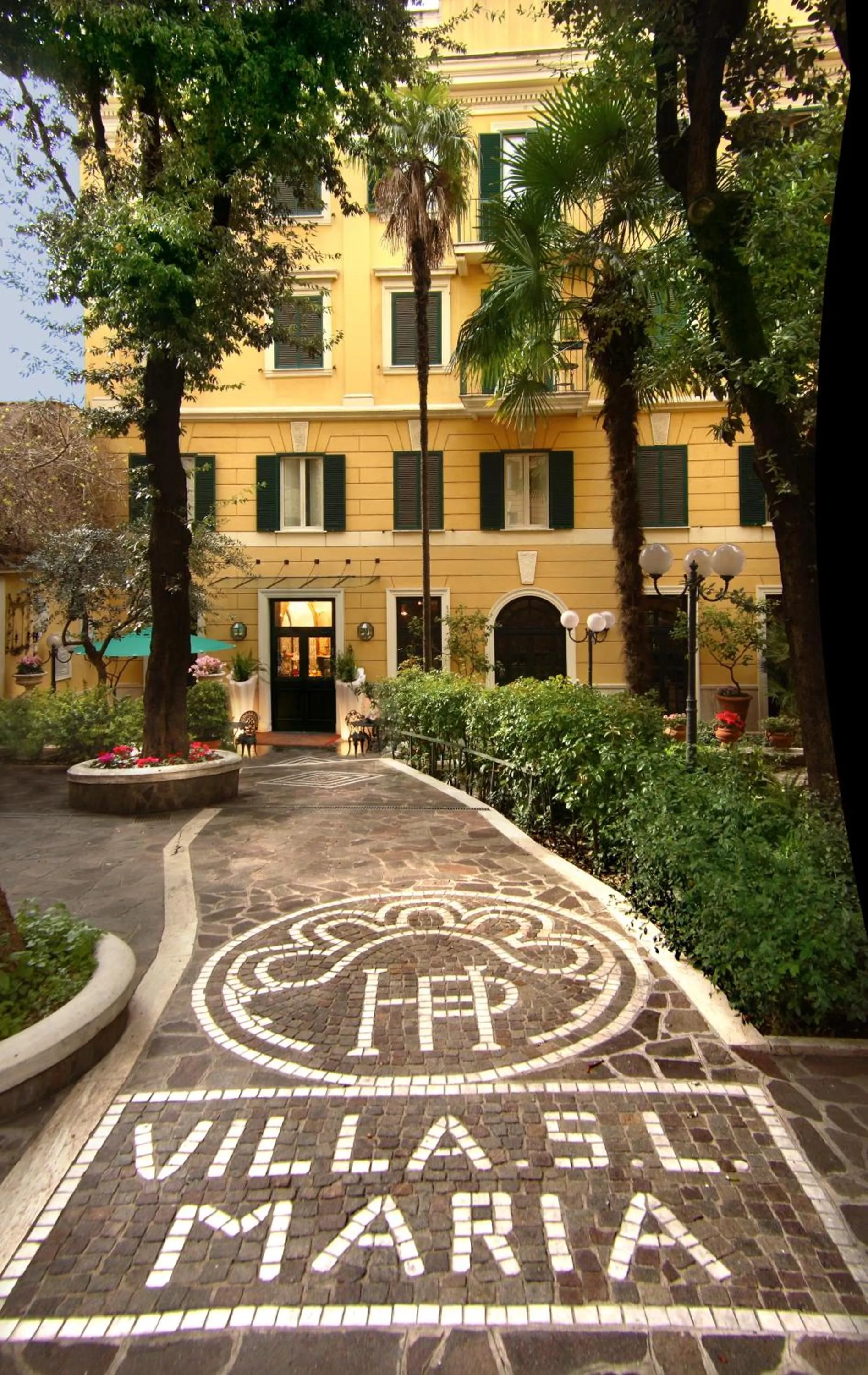 Facade/entrance in Hotel Villa San Lorenzo Maria