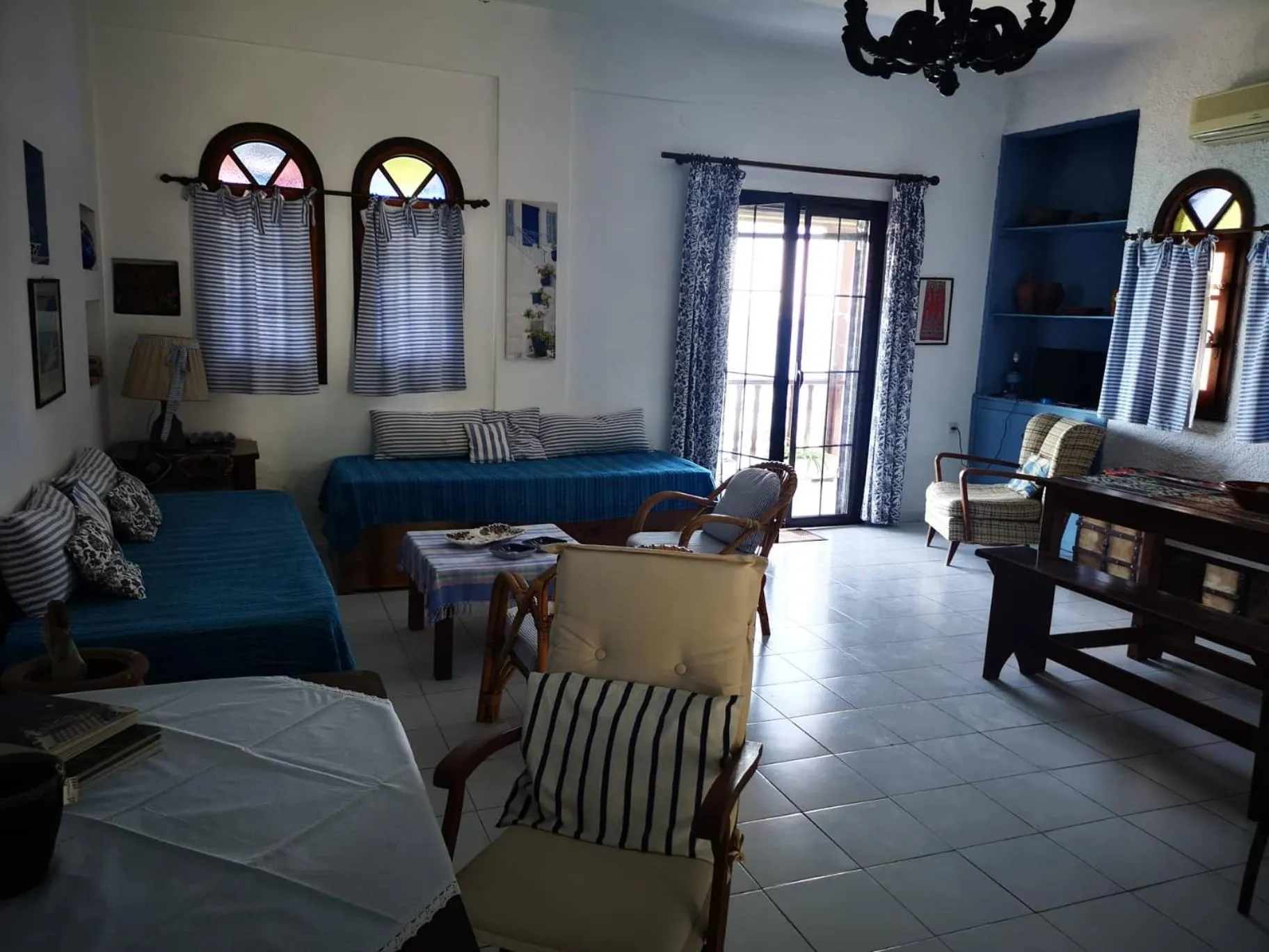 Living room in Maria's Studios
