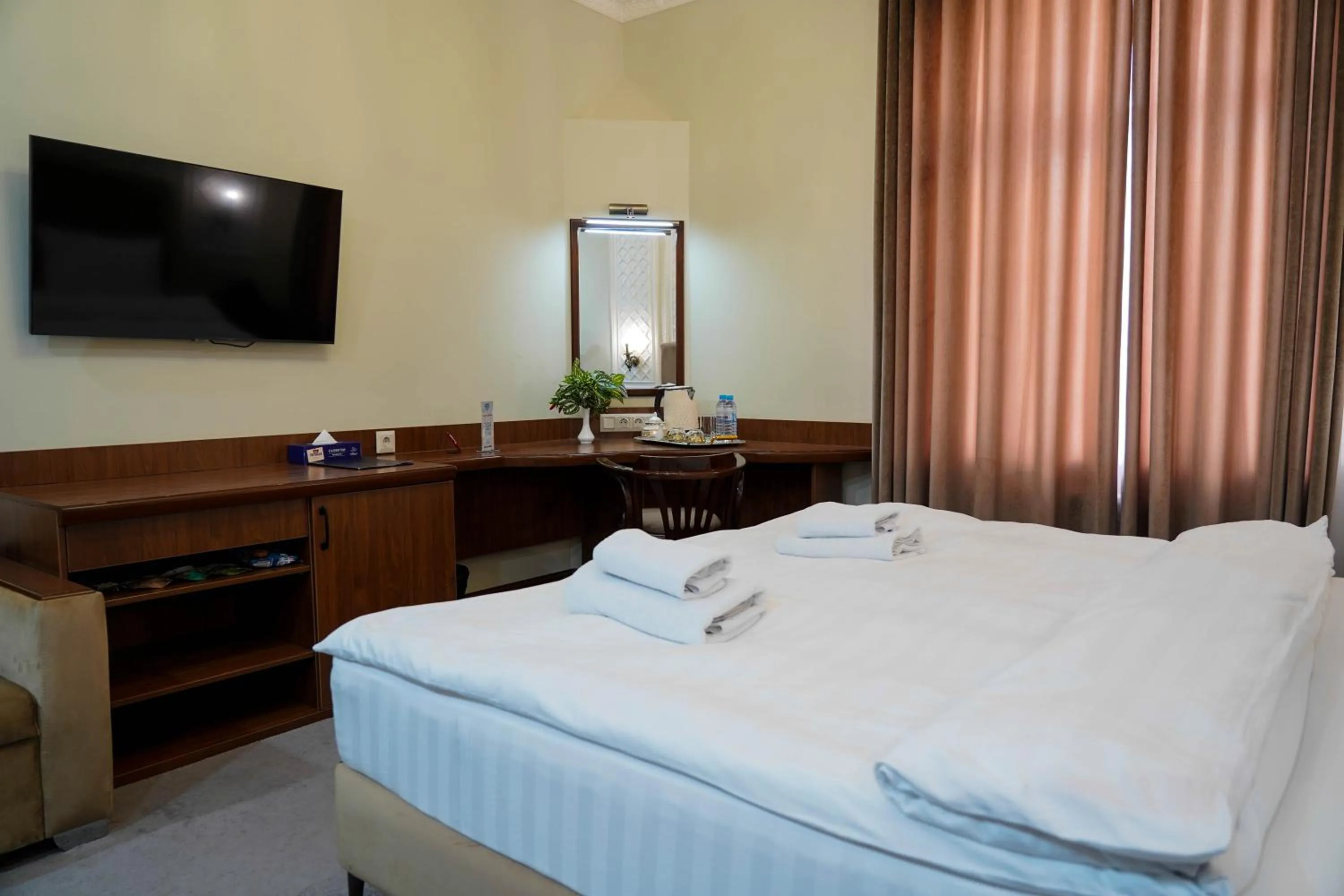 Bed in Sangzor Boutique Hotel