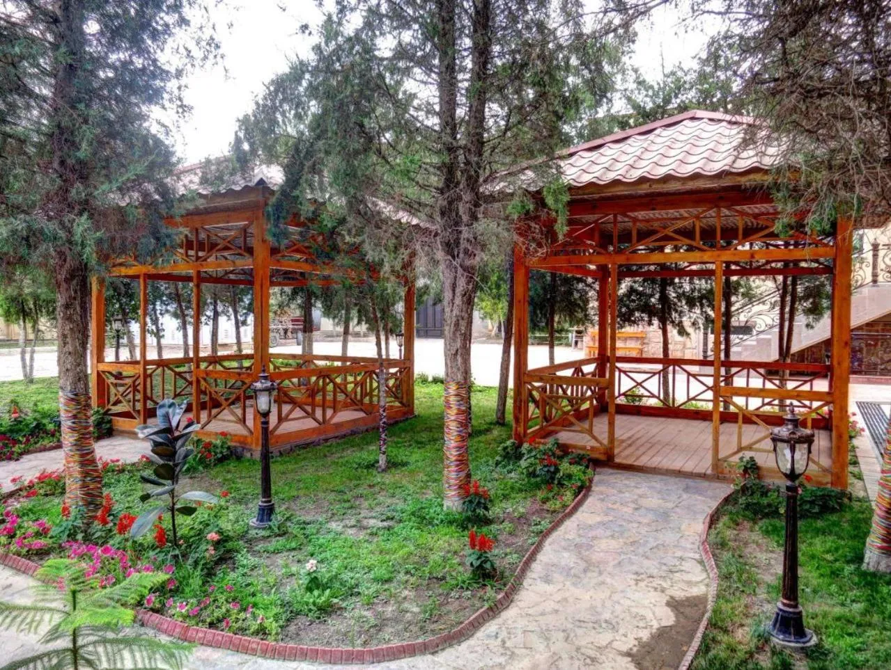 Patio in Sangzor Boutique Hotel