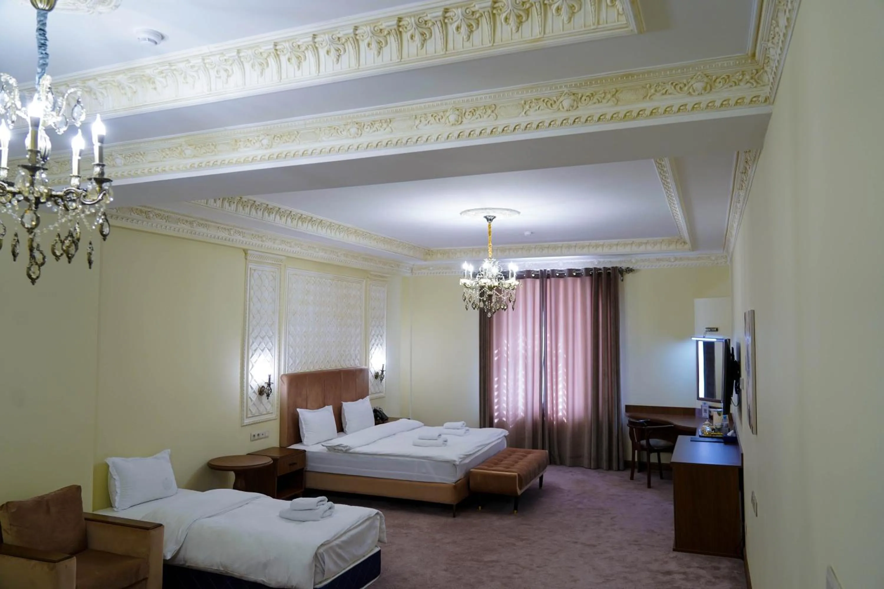 Bed in Sangzor Boutique Hotel