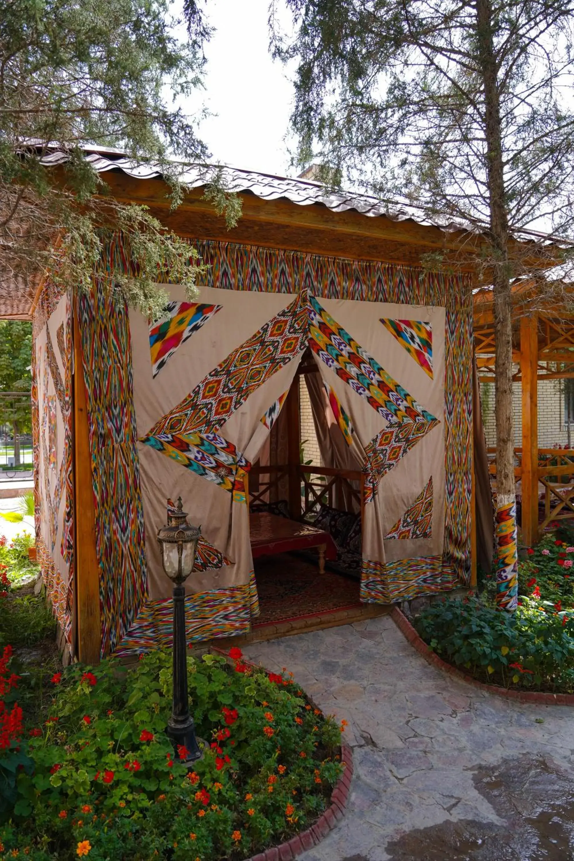 Garden view in Sangzor Boutique Hotel Garden view in Sangzor Boutique Hotel