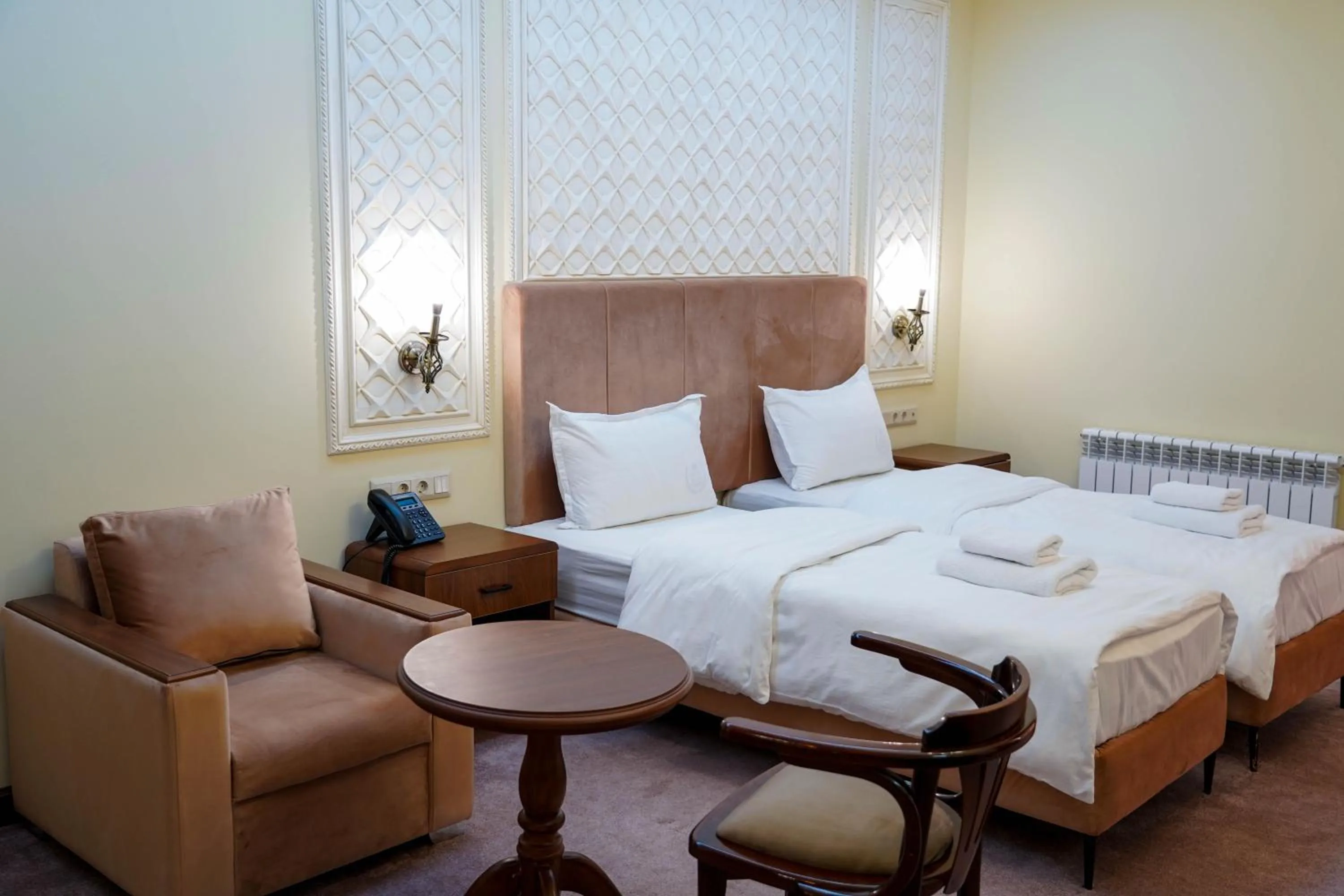 Bed in Sangzor Boutique Hotel