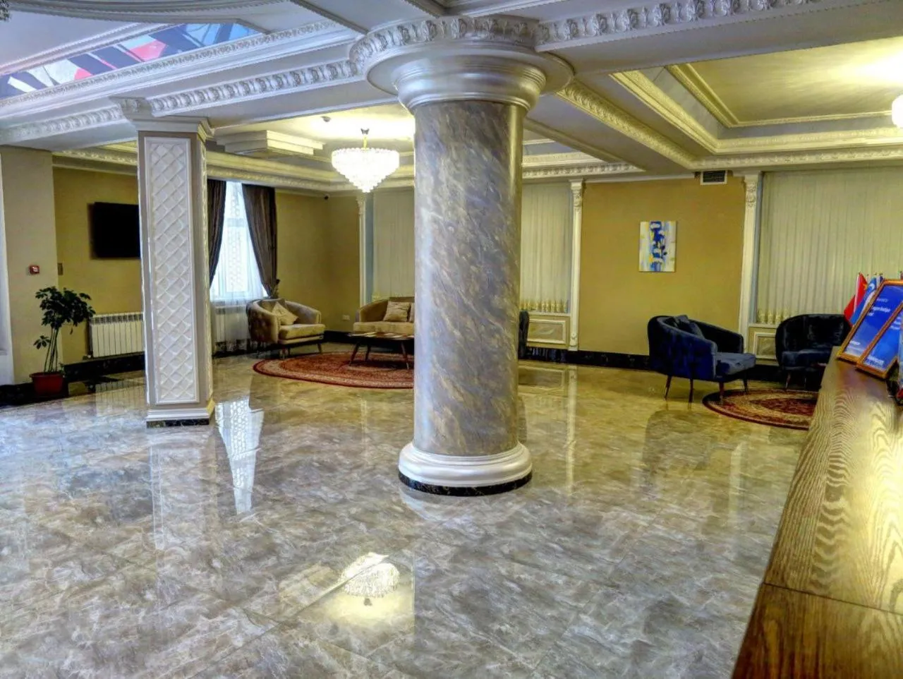 Lobby or reception in Sangzor Boutique Hotel