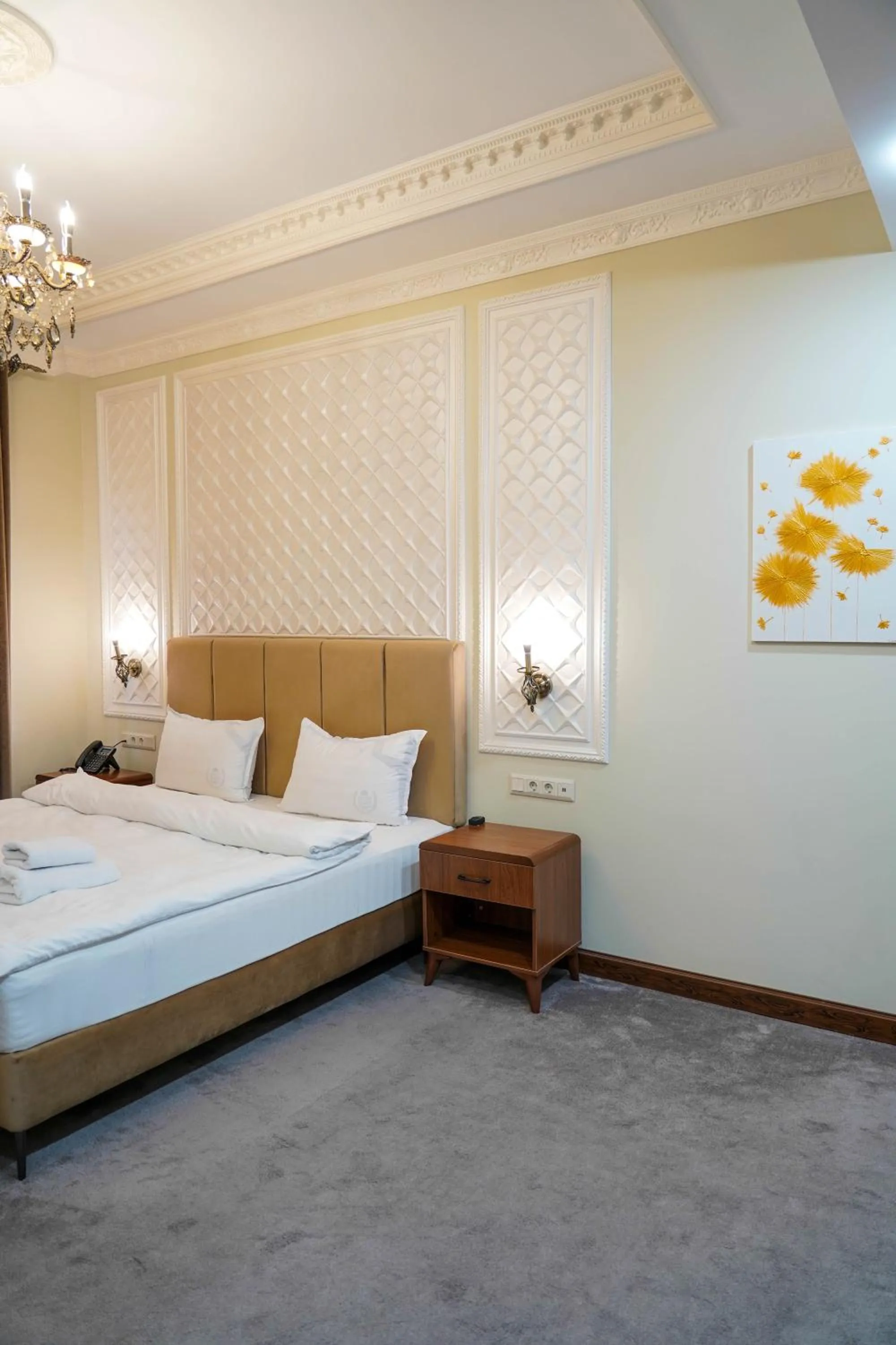 Bed in Sangzor Boutique Hotel