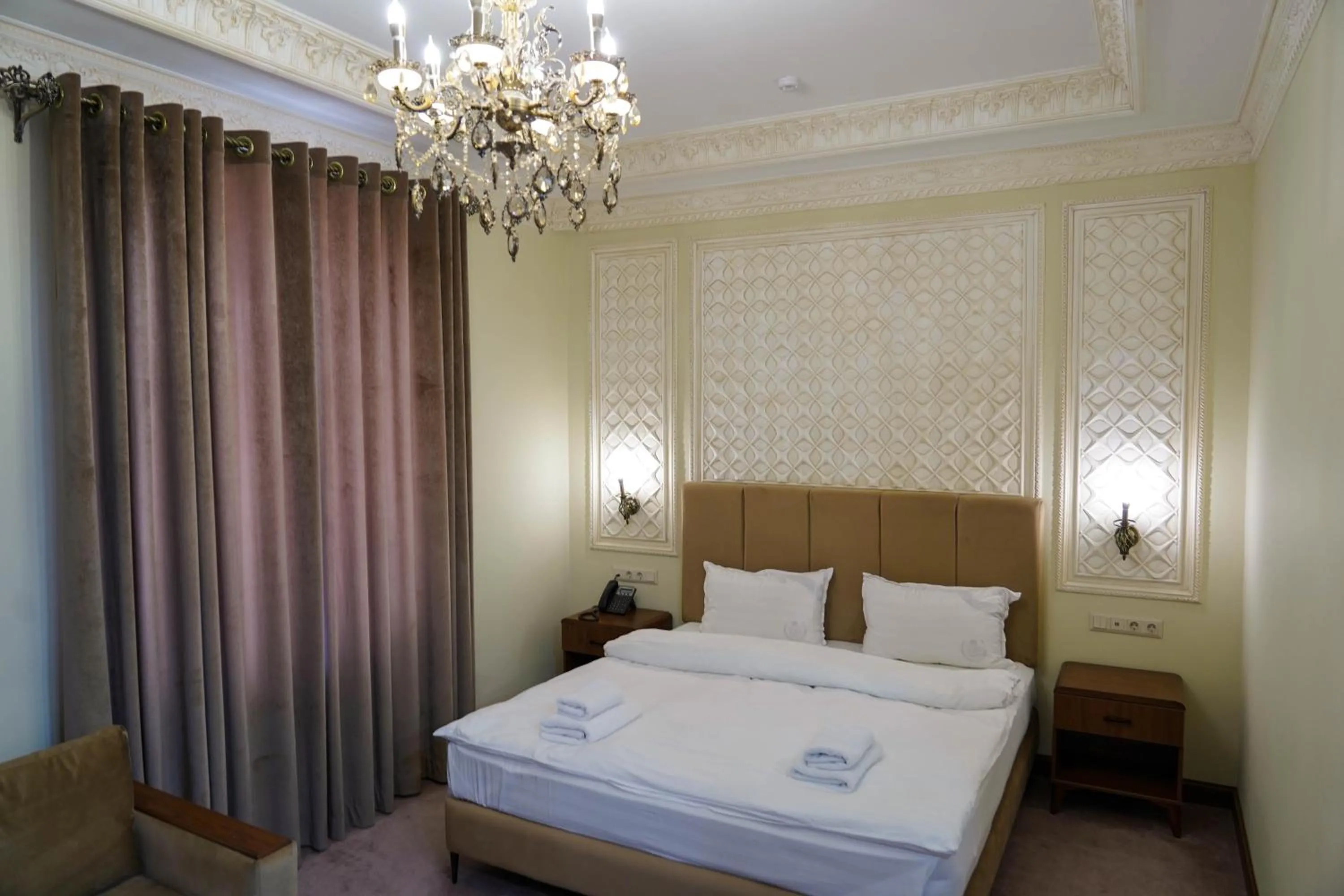 Bed in Sangzor Boutique Hotel