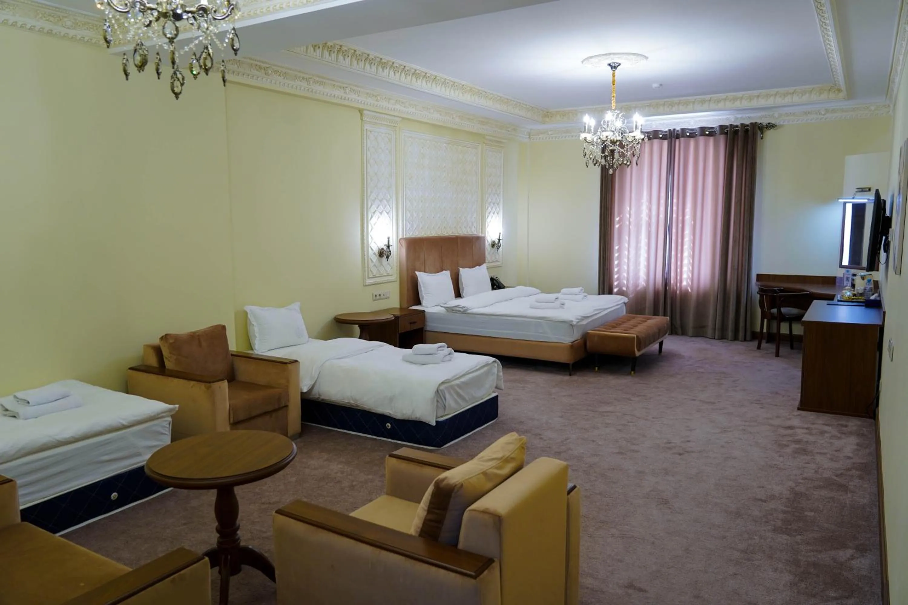 Bed in Sangzor Boutique Hotel