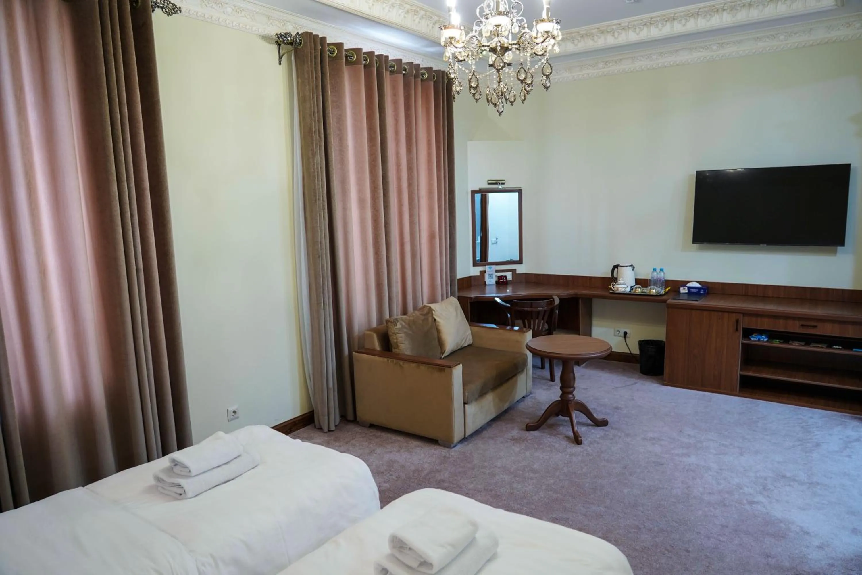 Bed in Sangzor Boutique Hotel