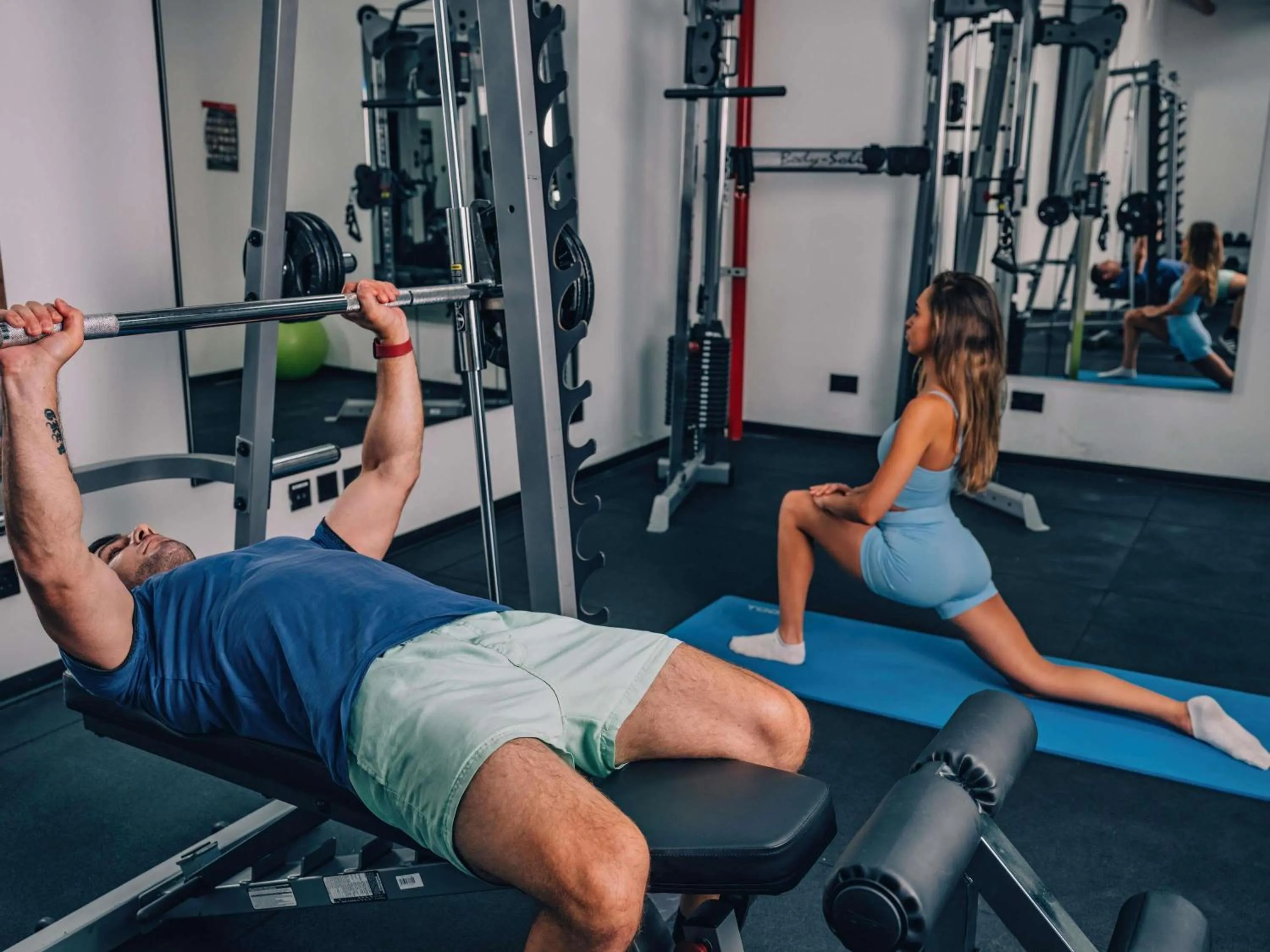 Fitness centre/facilities in Aparthotel Adagio Malta Central