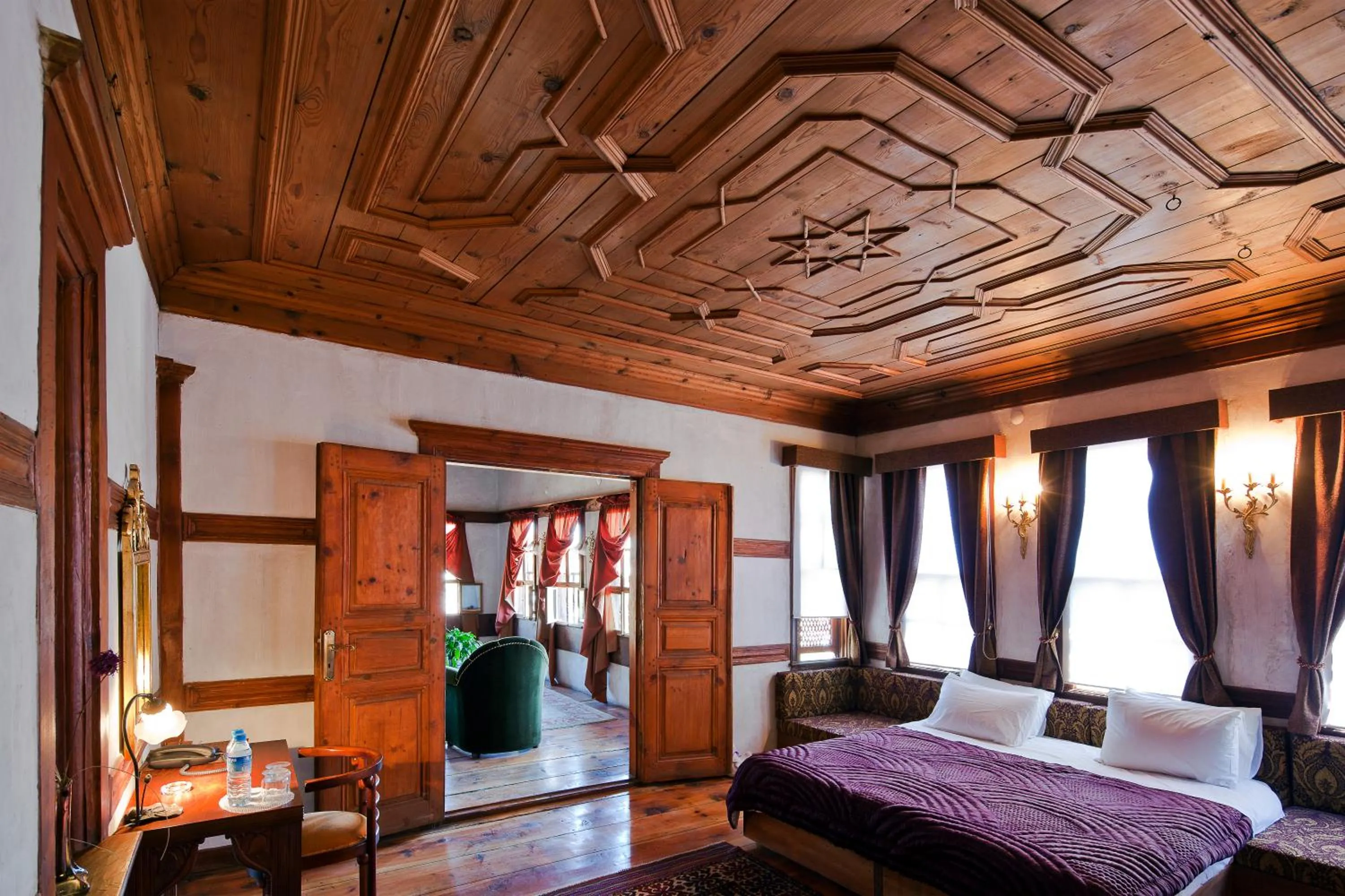 Bed in Gulevi Safranbolu Heritage Hotel