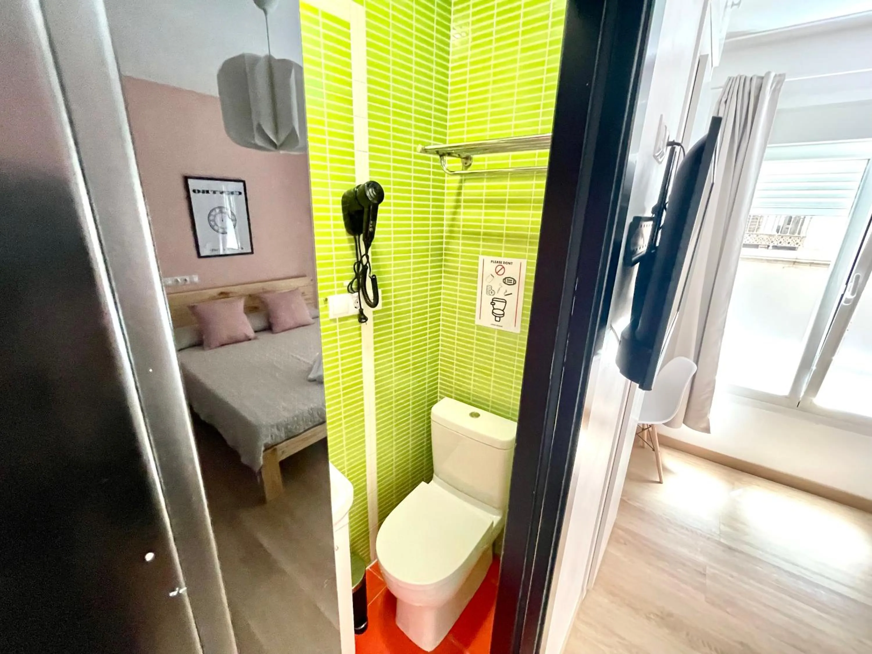 Bathroom, Bed in OPERA ROOMS