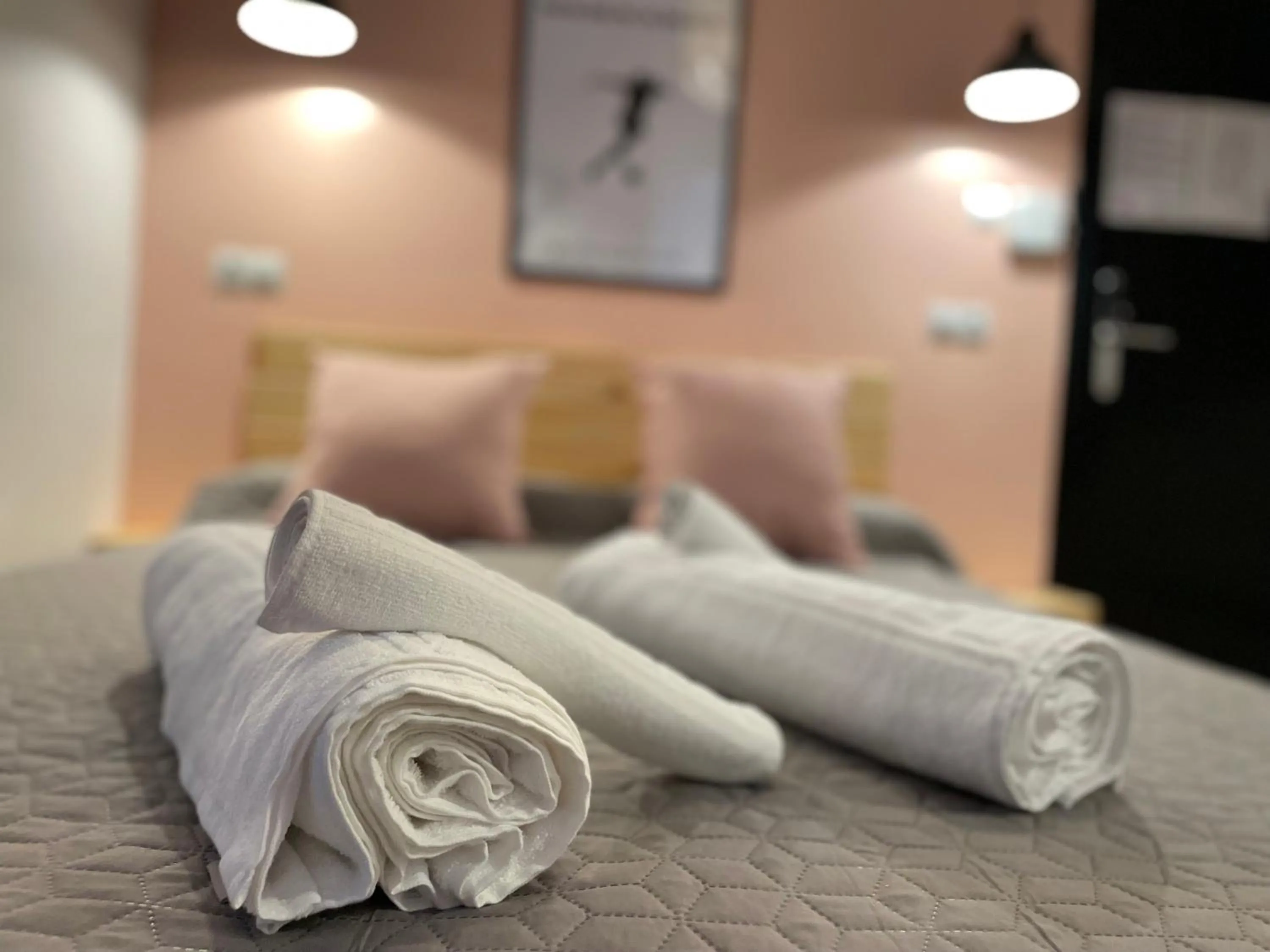 towels, Bed in OPERA ROOMS