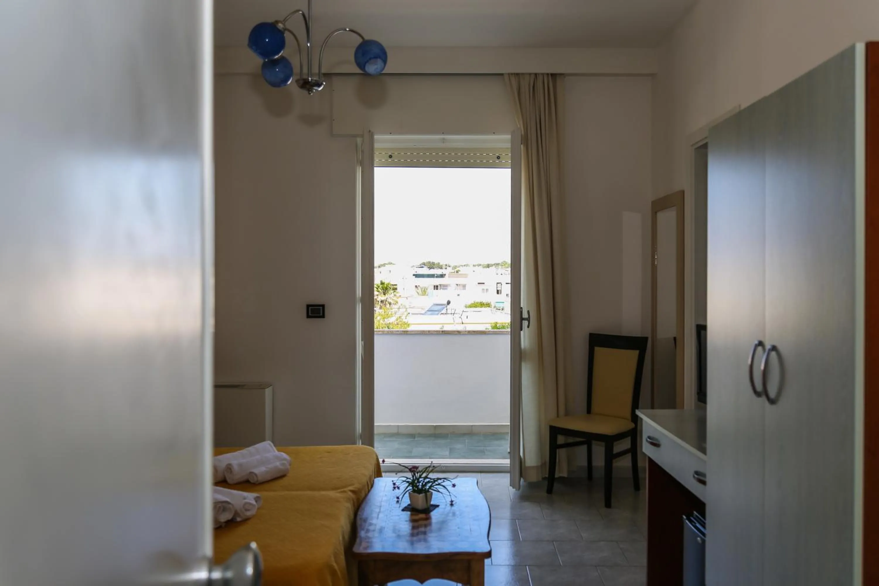 View (from property/room), Bed in Hotel Luna Lido