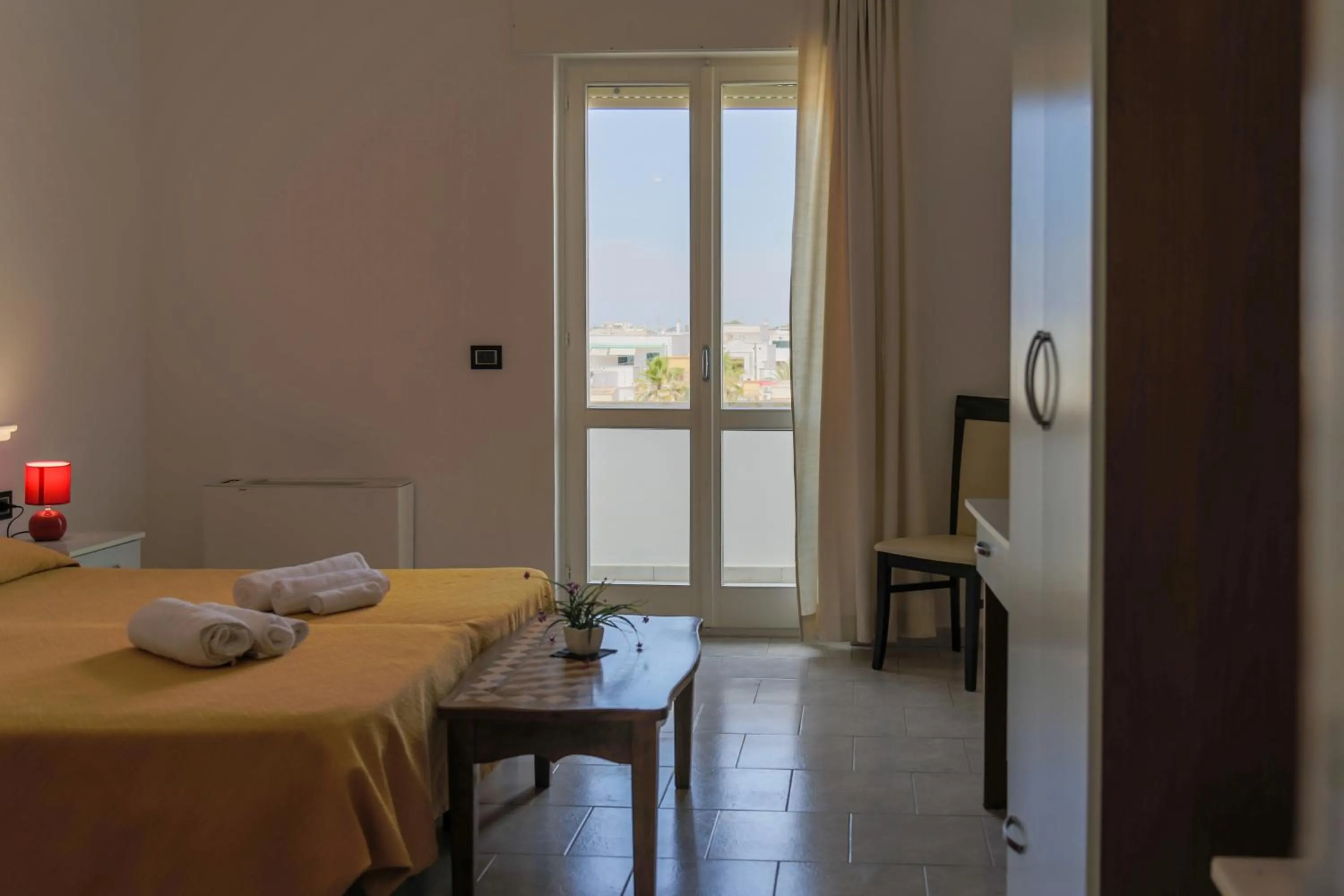 Bed in Hotel Luna Lido