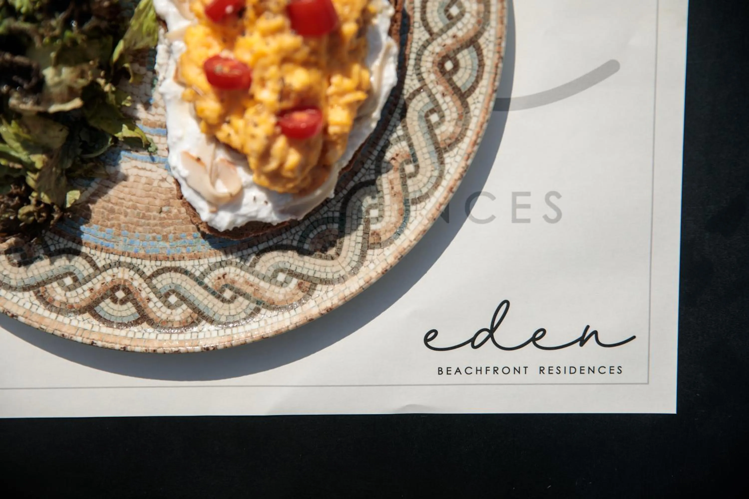 Food and drinks in Eden Beachfront Residences & Suites