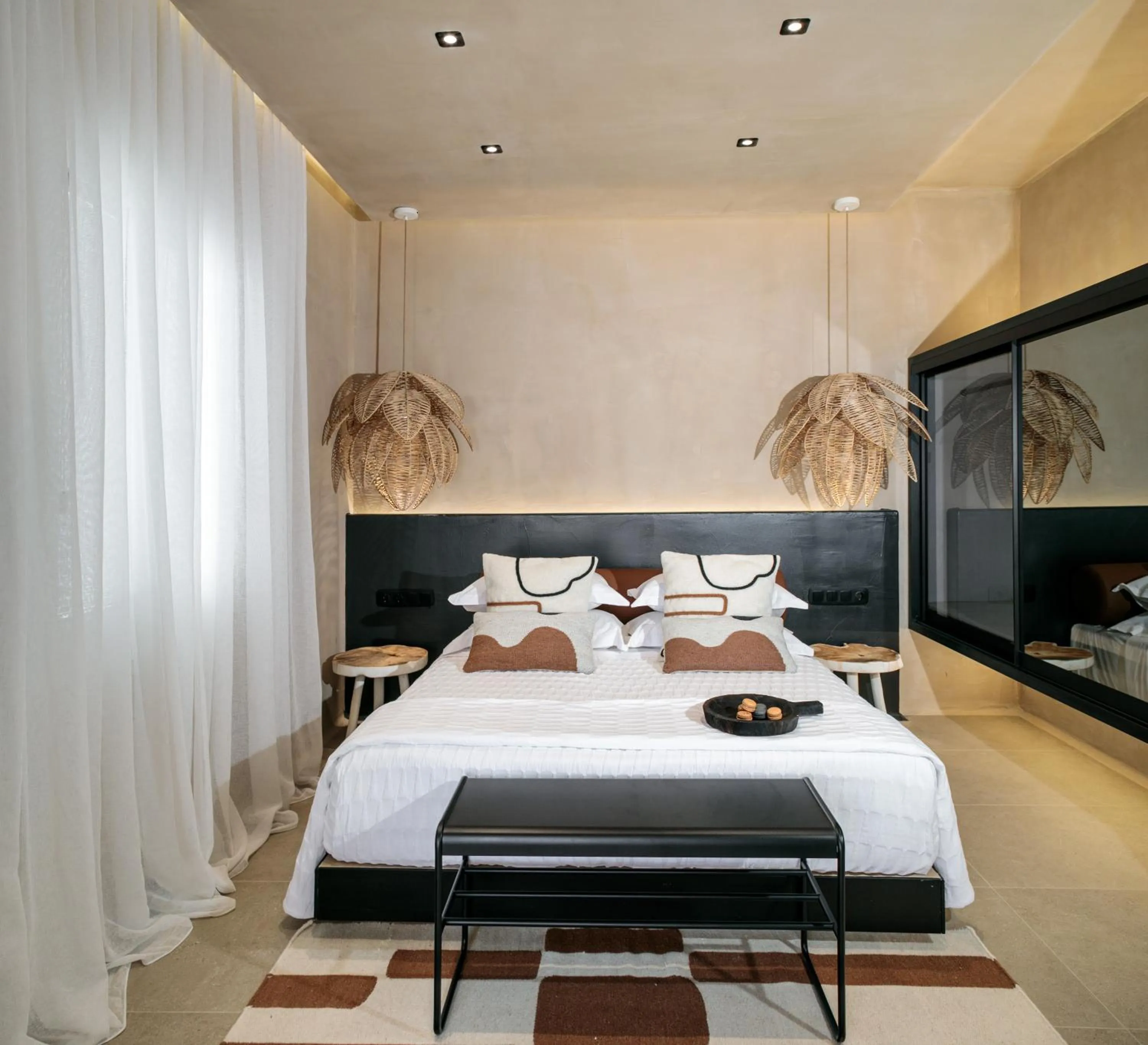 Bed in Eden Beachfront Residences & Suites