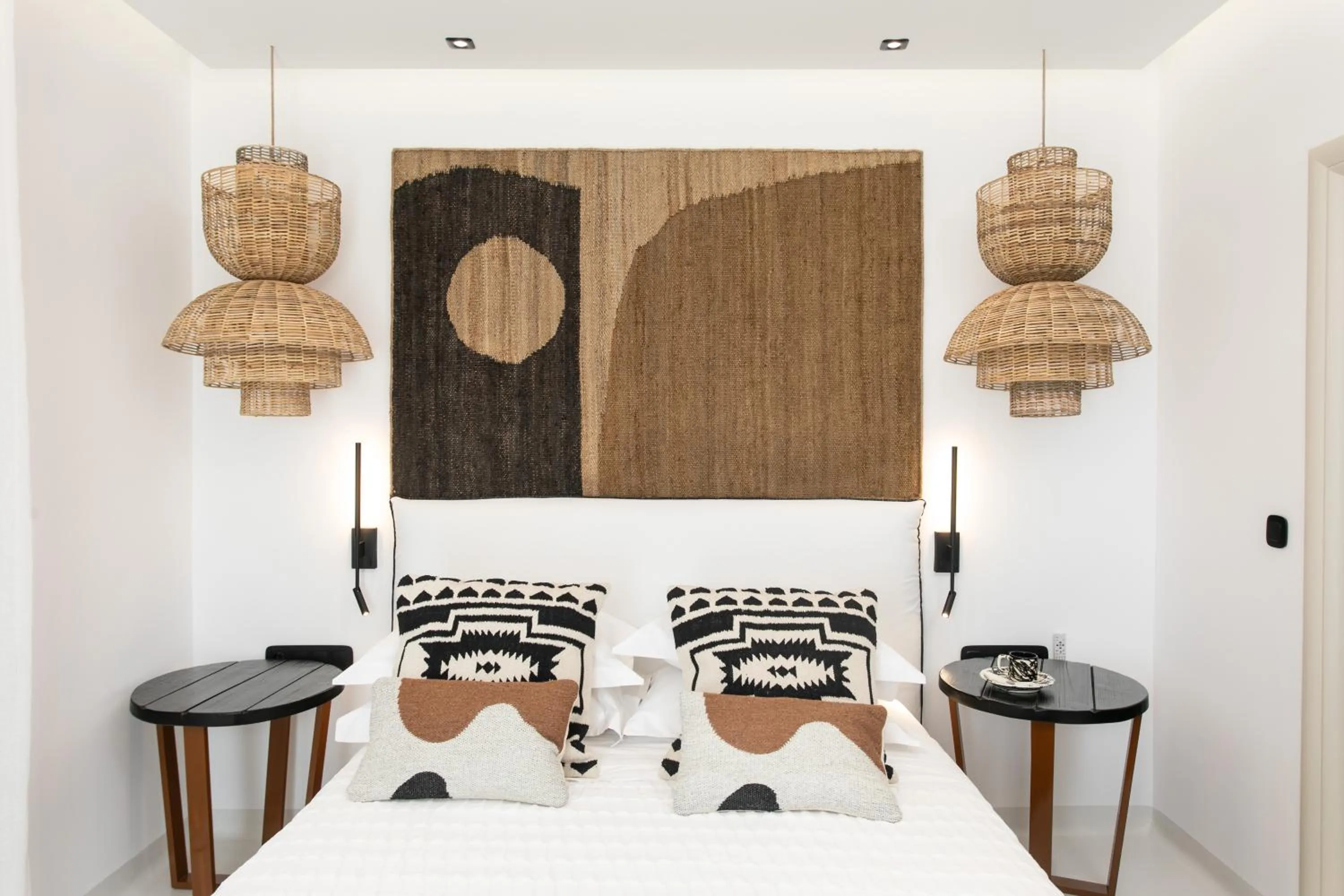 Bed in Eden Beachfront Residences & Suites