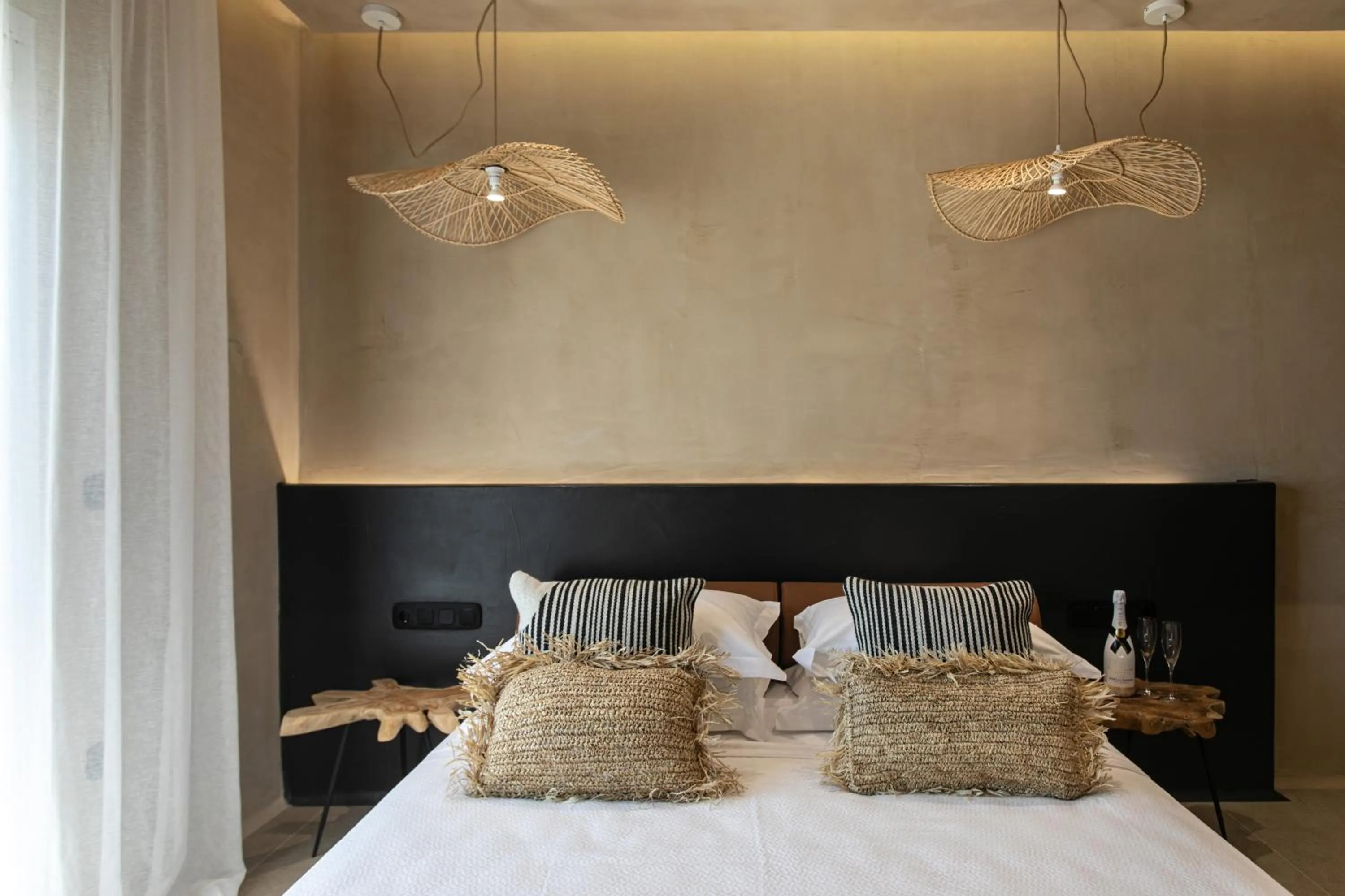 Bed in Eden Beachfront Residences & Suites