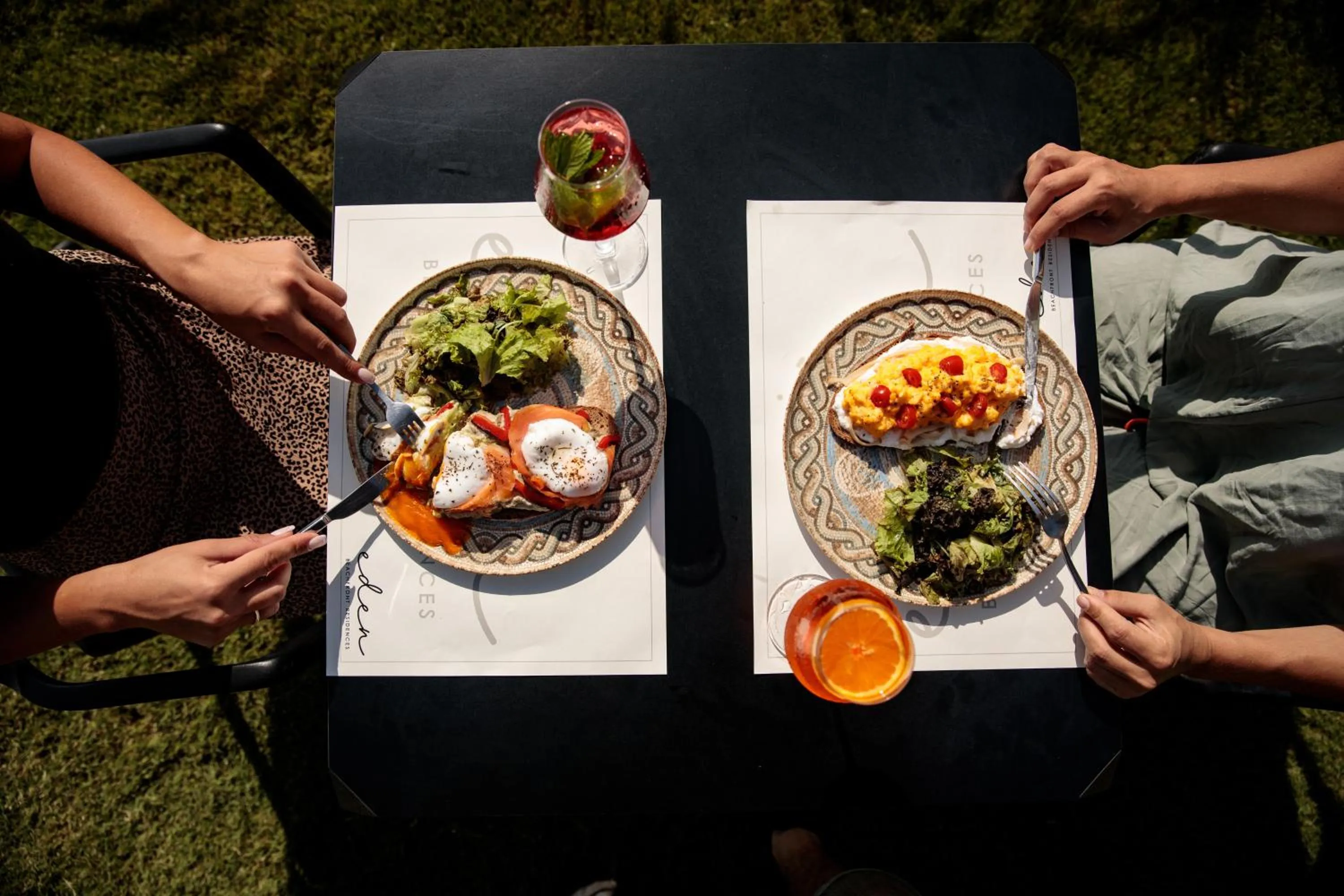 Food and drinks in Eden Beachfront Residences & Suites