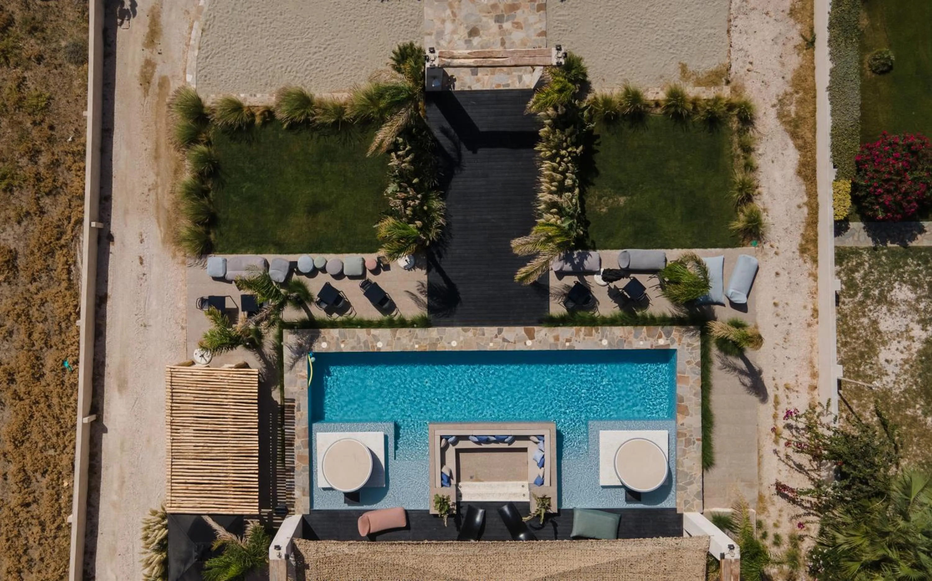 Swimming pool in Eden Beachfront Residences & Suites