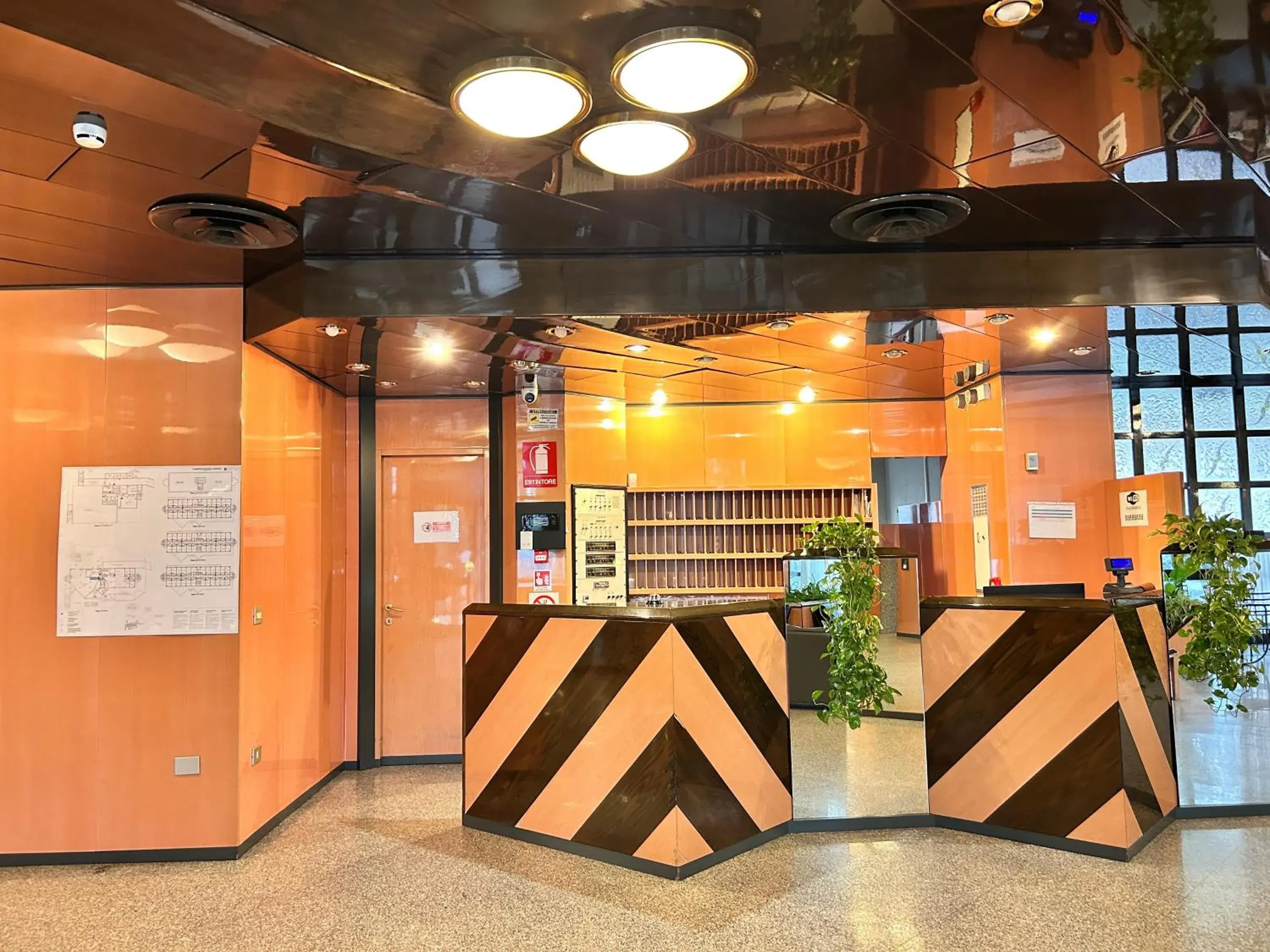 Lobby or reception in La Fenice Hotel Lobby or reception in La Fenice Hotel