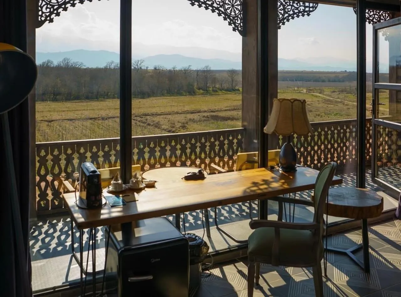 Balcony/Terrace in Chateau Vartsikhe