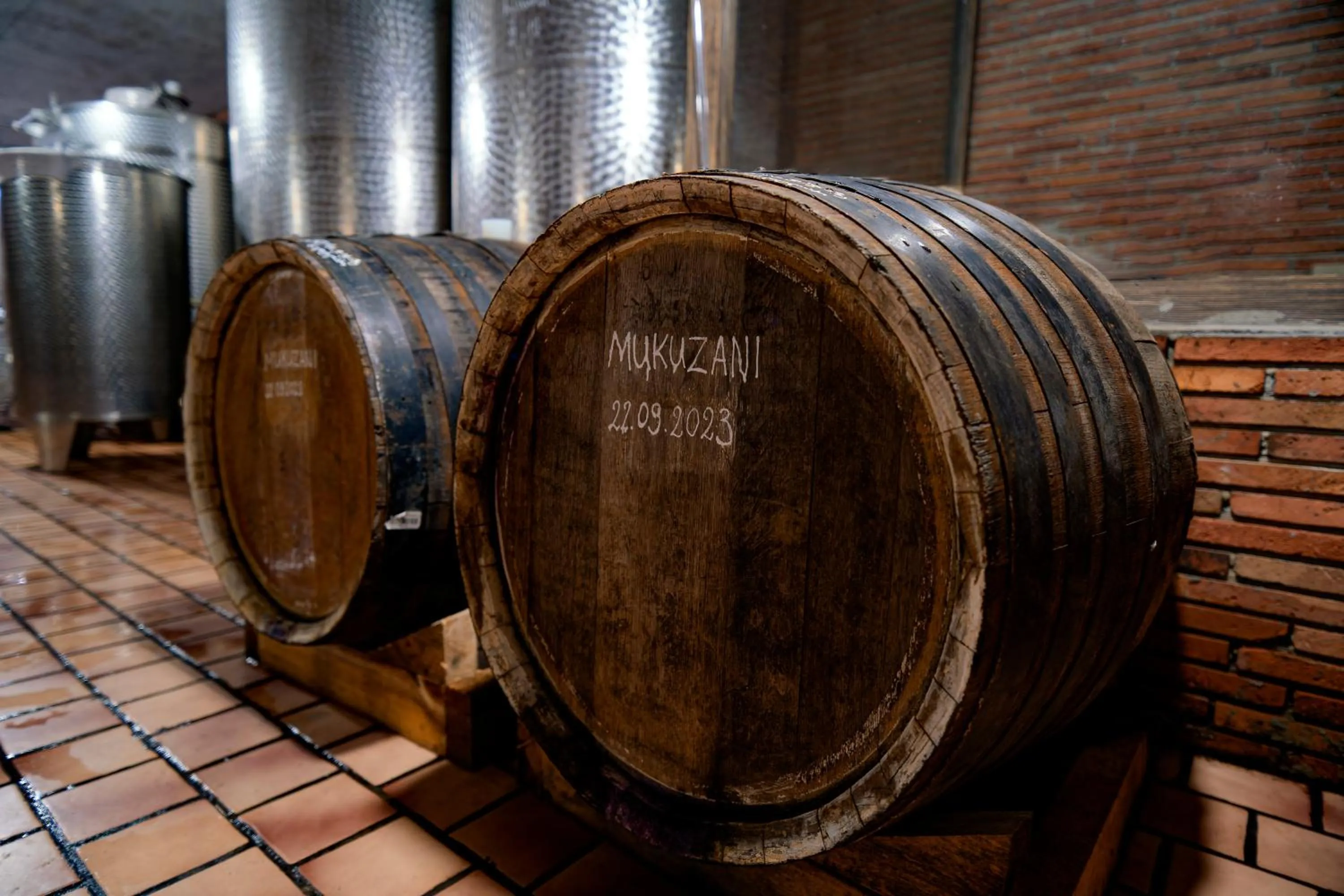 Alcoholic drinks in Chateau Vartsikhe