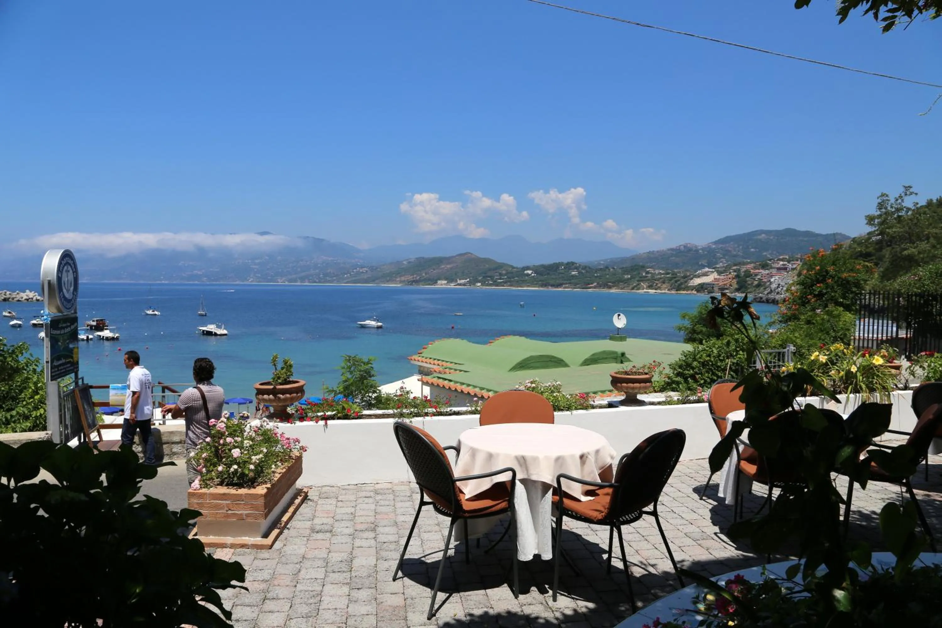 Patio in Hotel La Torre