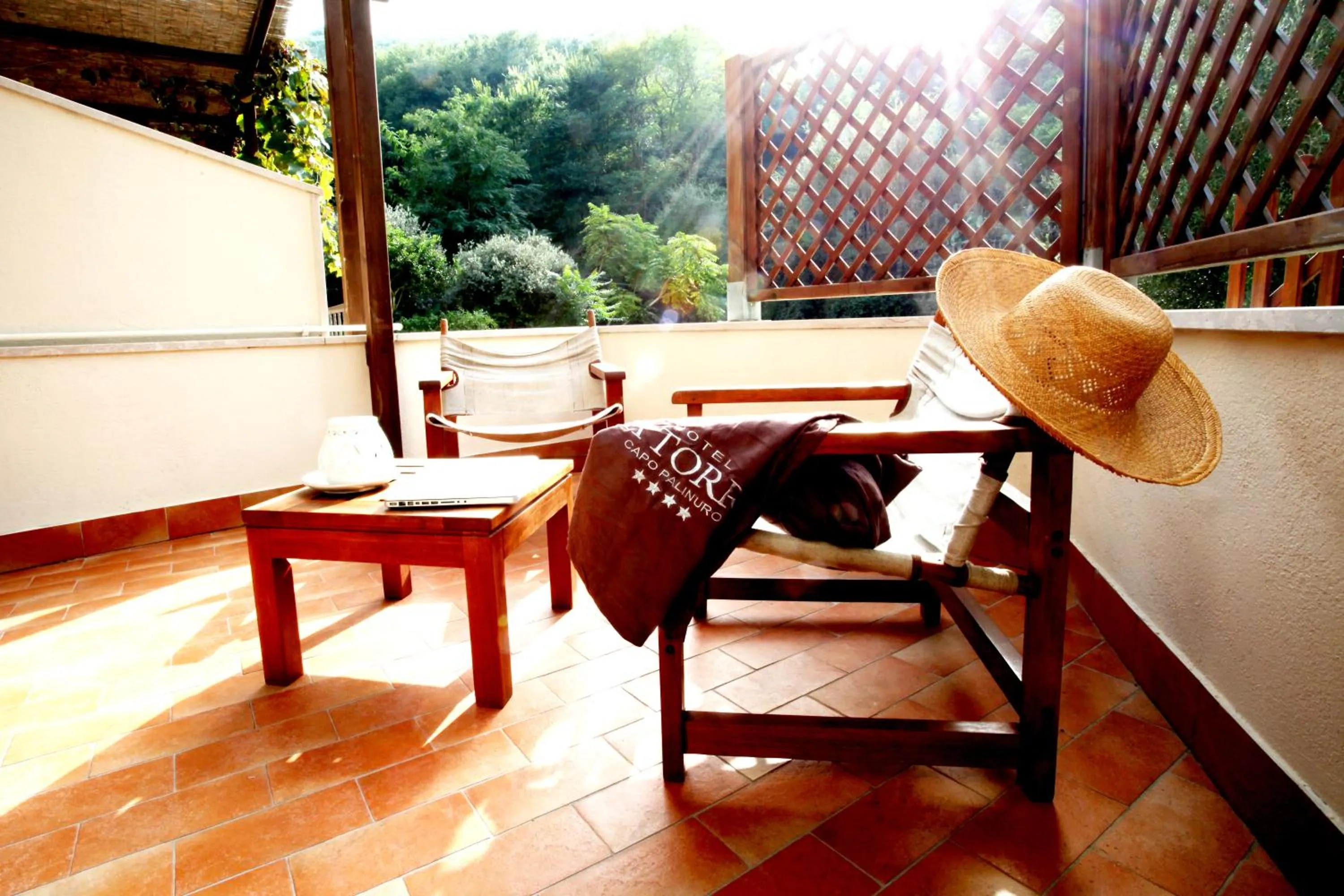 Patio in Hotel La Torre