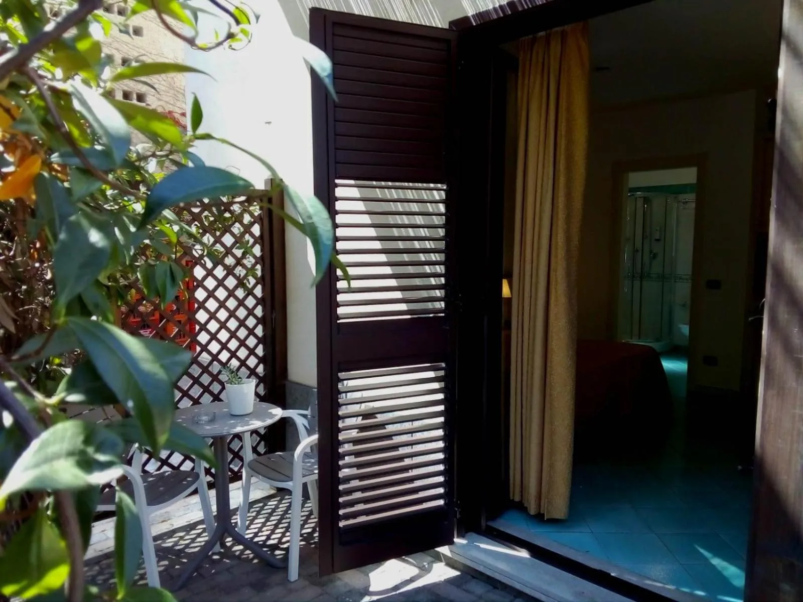 Patio in Hotel La Torre