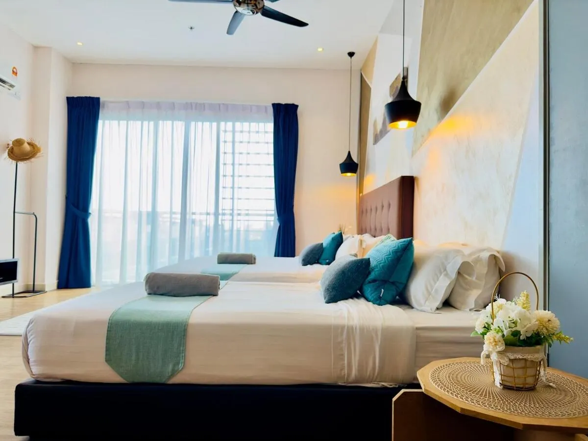 Bed in Owl Nest Suite' at aeropod sovo