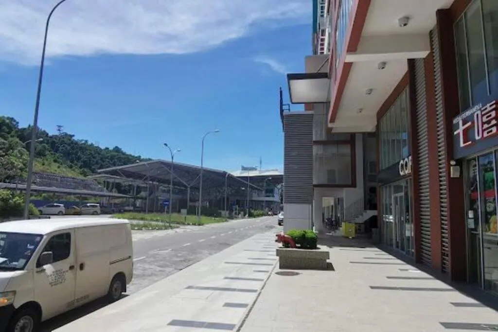Street view in Owl Nest Suite' at aeropod sovo