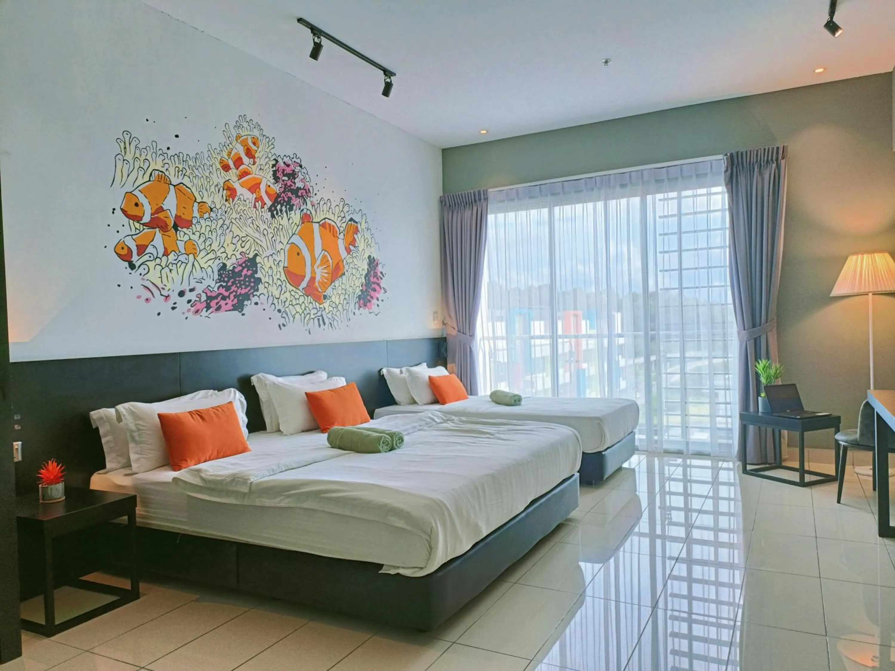 Bedroom, Bed in Owl Nest Suite' at aeropod sovo