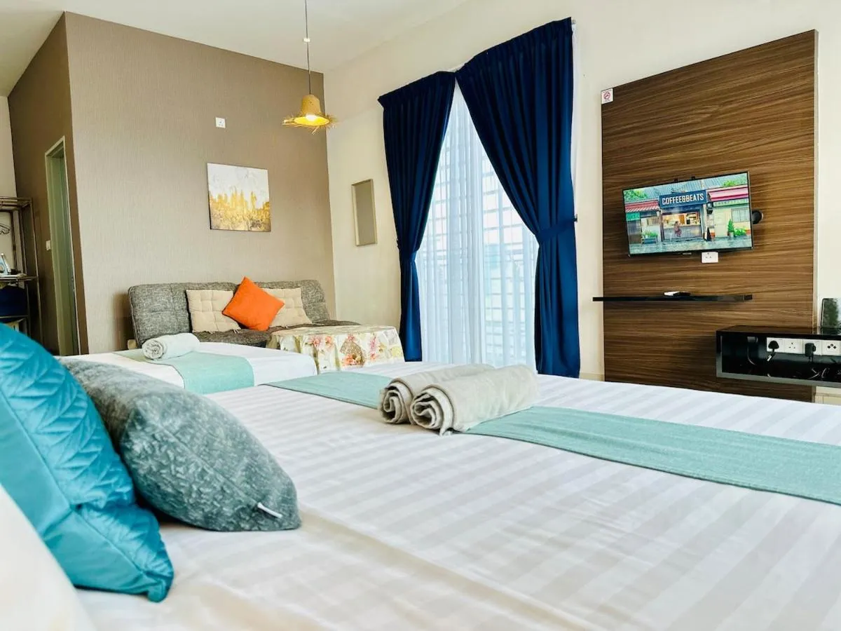 Bed in Owl Nest Suite' at aeropod sovo