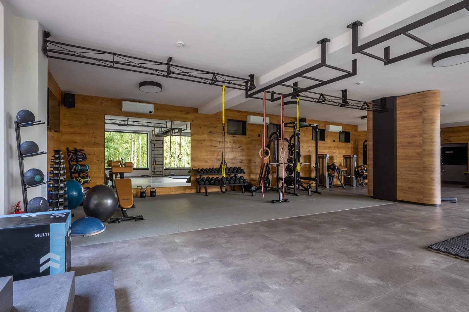 Fitness centre/facilities in Vista Resort Prague