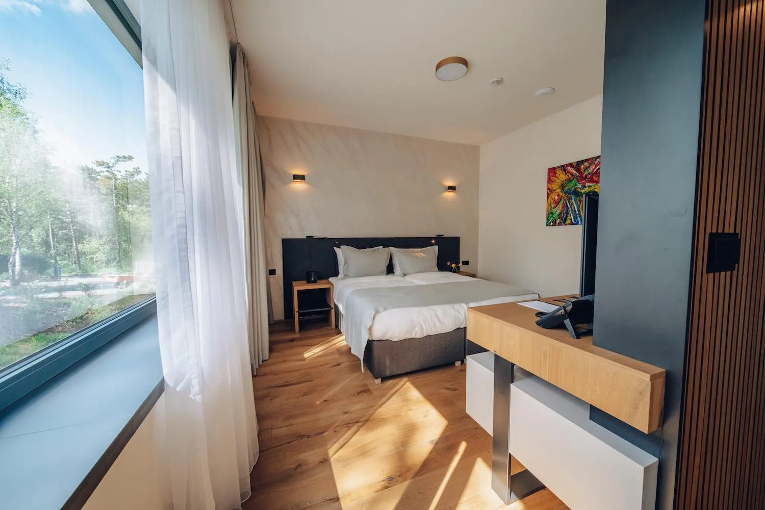 Property building, Bed in Vista Resort Prague