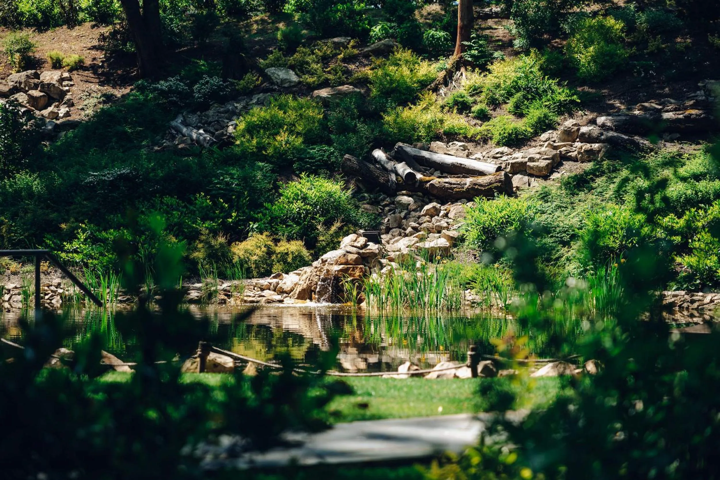 Garden in Vista Resort Prague