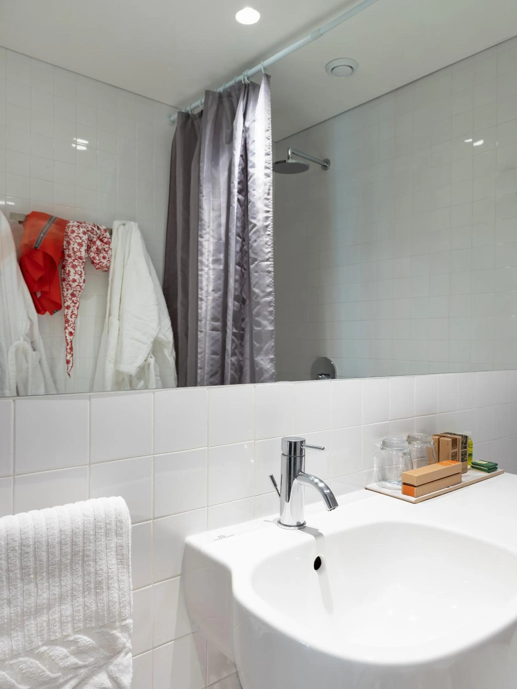 Shower in Hotel Colle Del Sole