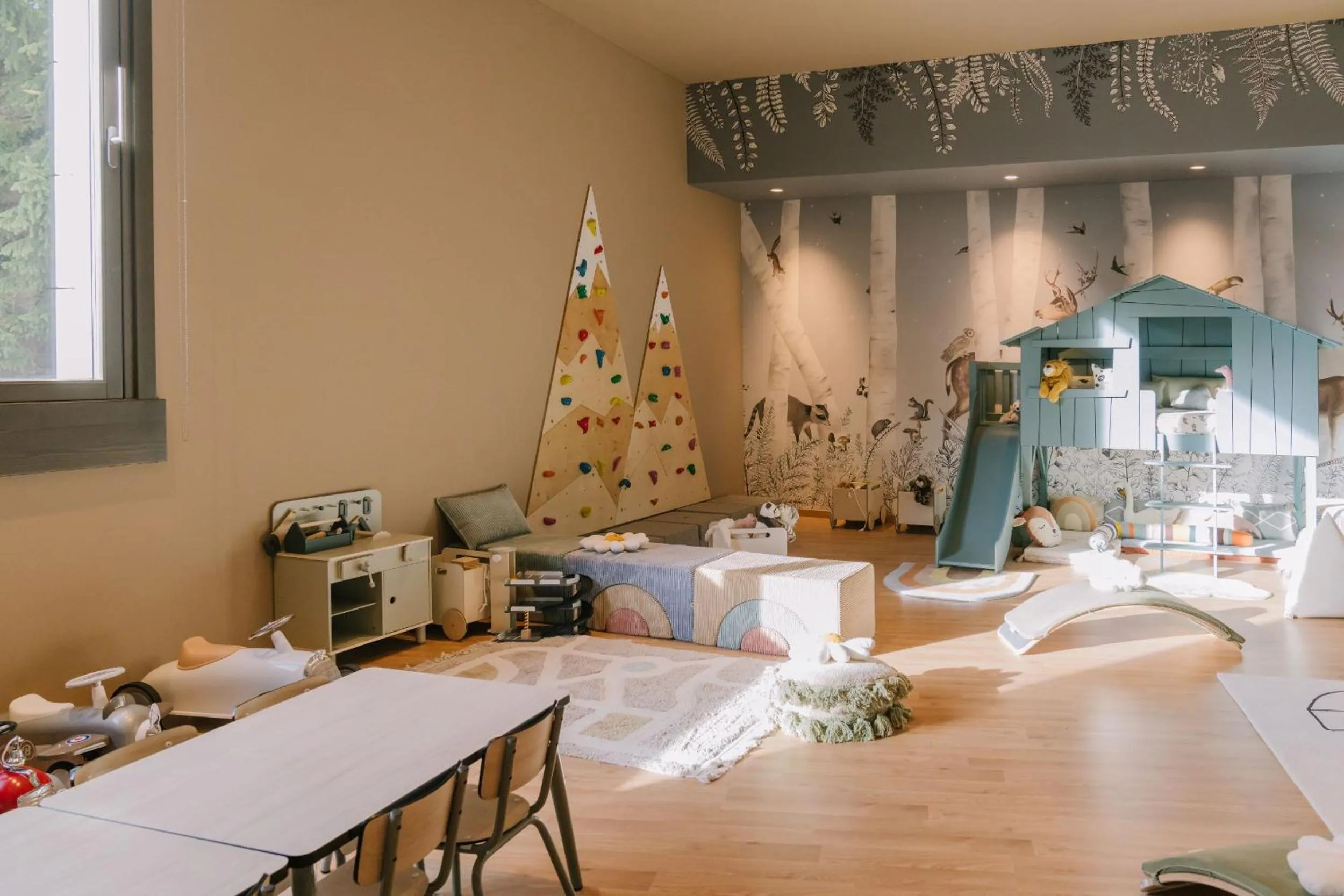 Children play ground in Hotel GRACE LA MARGNA ST MORITZ