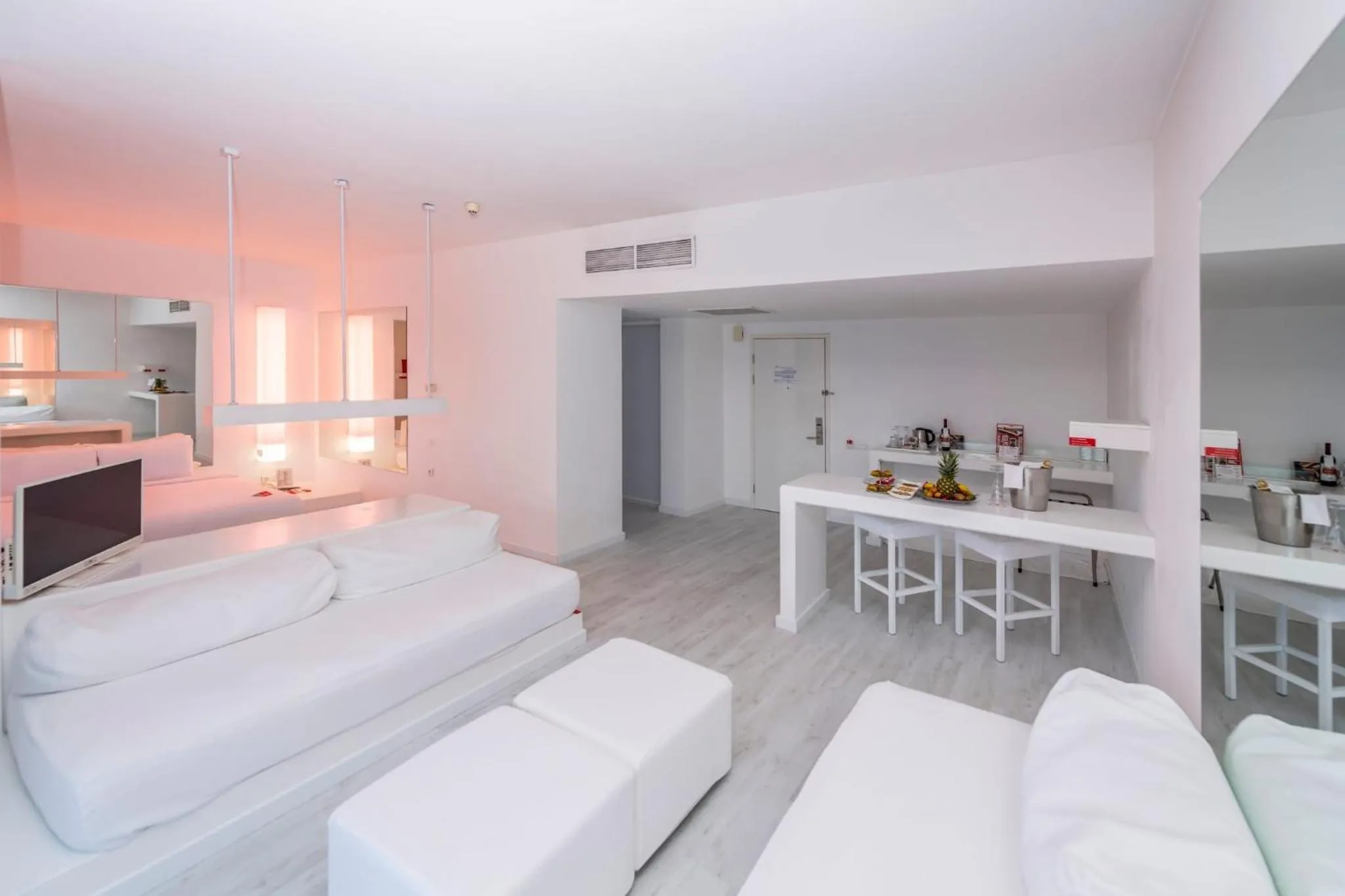 Bed in Hotel SU & Aqualand